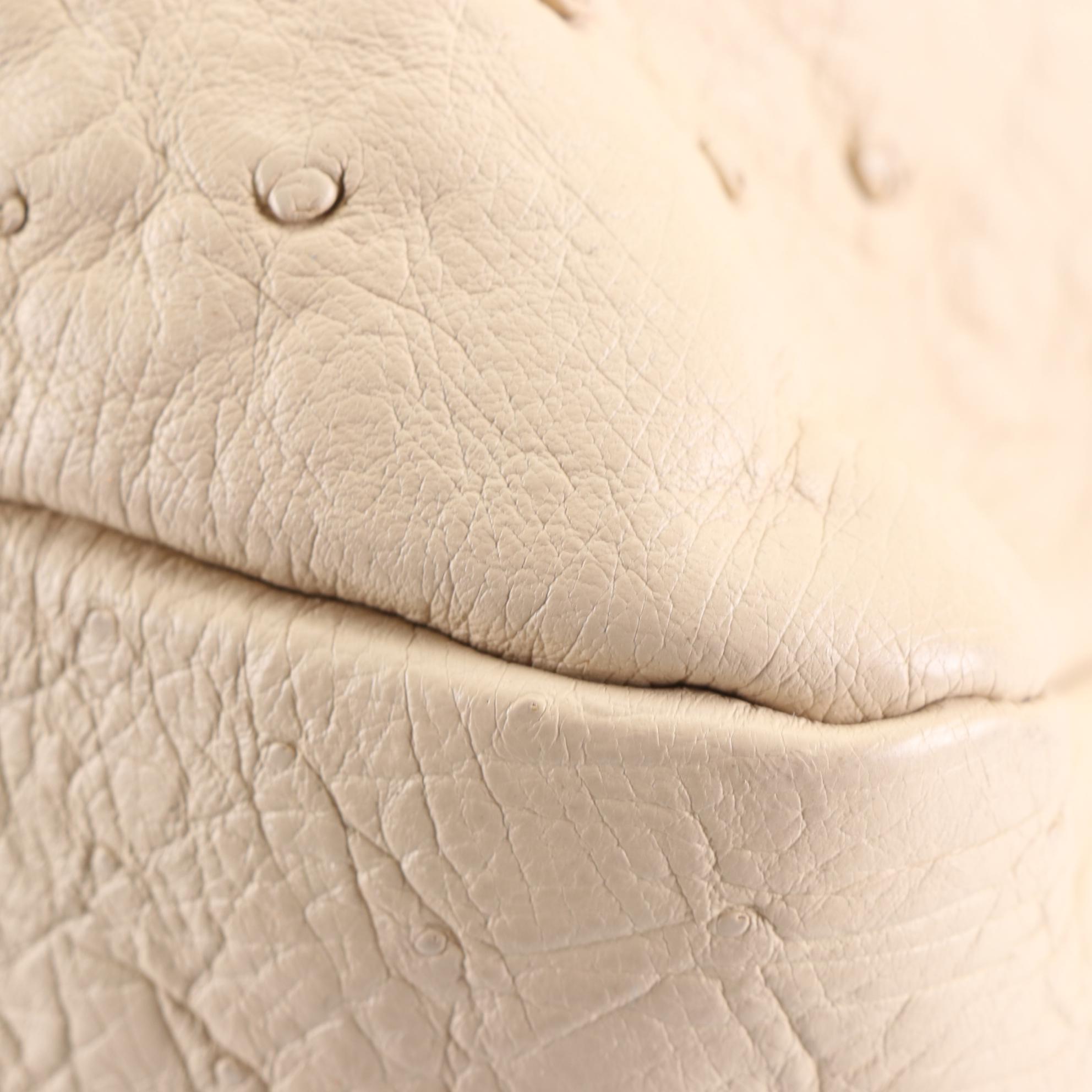 Gucci Horsebit Hobo Bag in Ostrich Leather