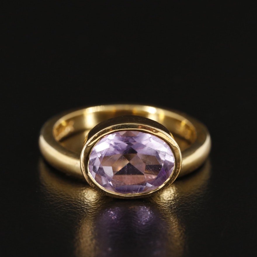 Sterling Amethyst Ring