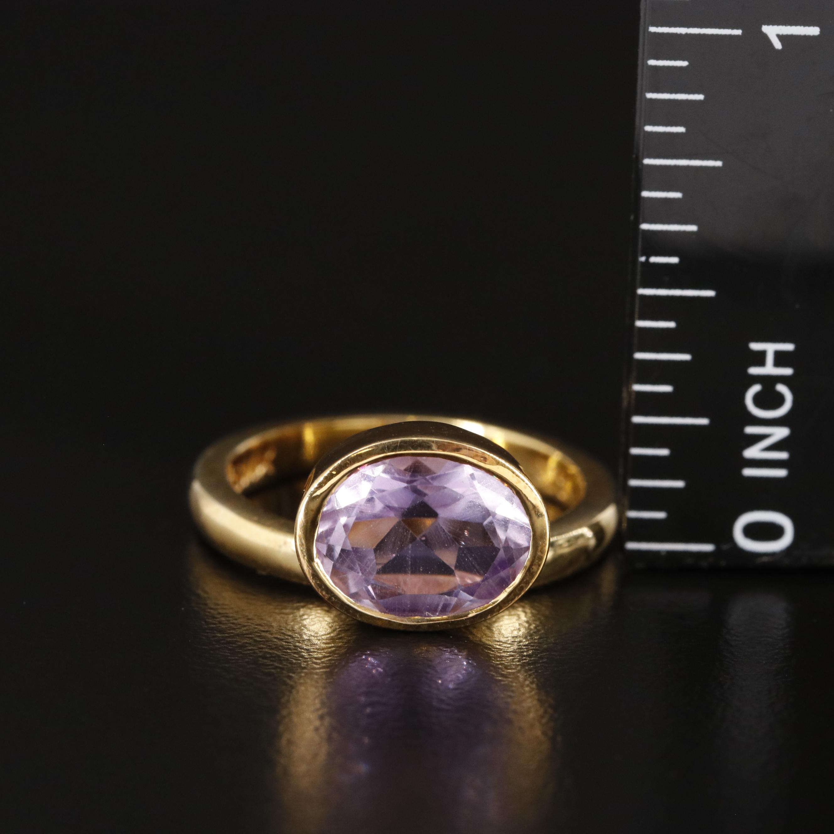 Sterling Amethyst Ring