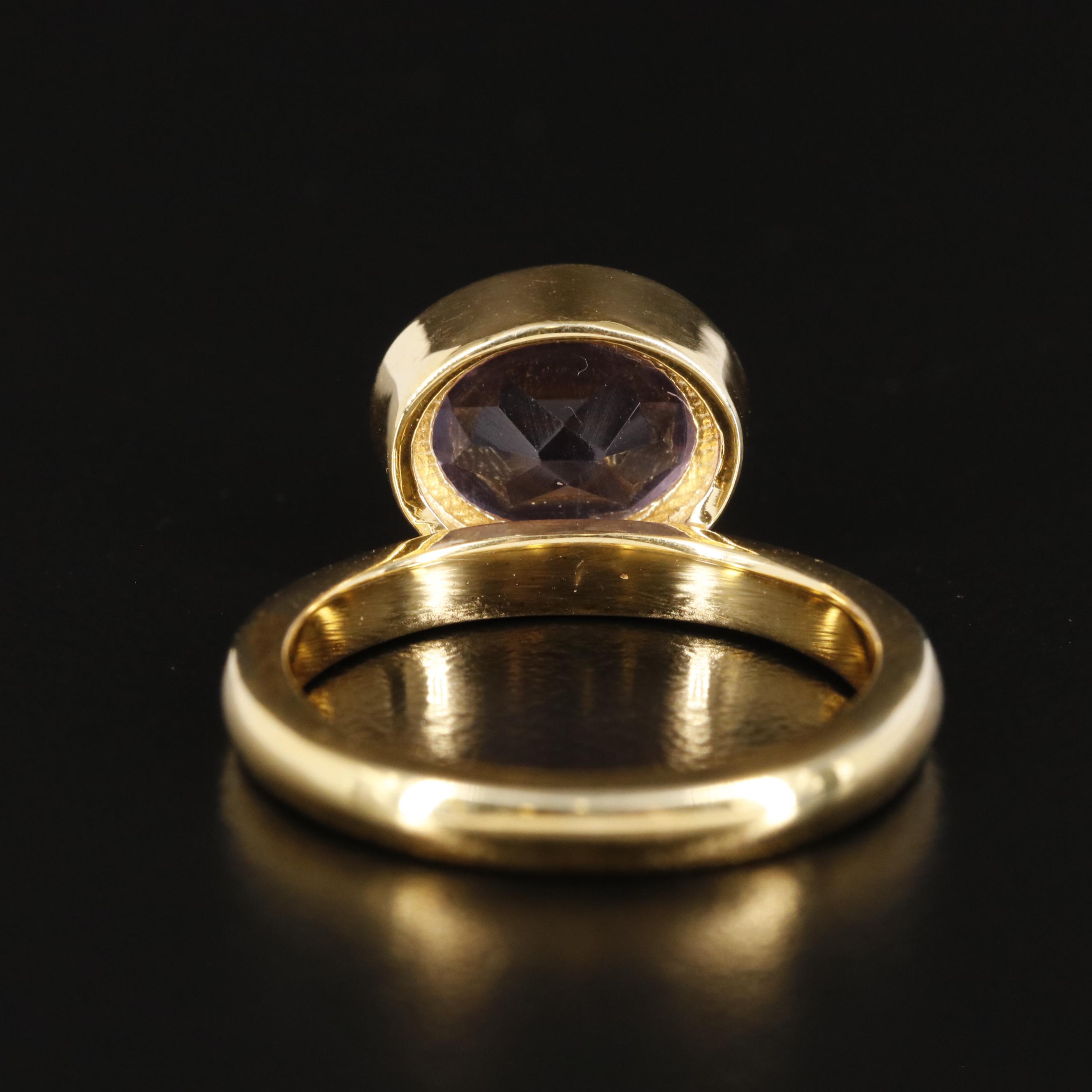 Sterling Amethyst Ring