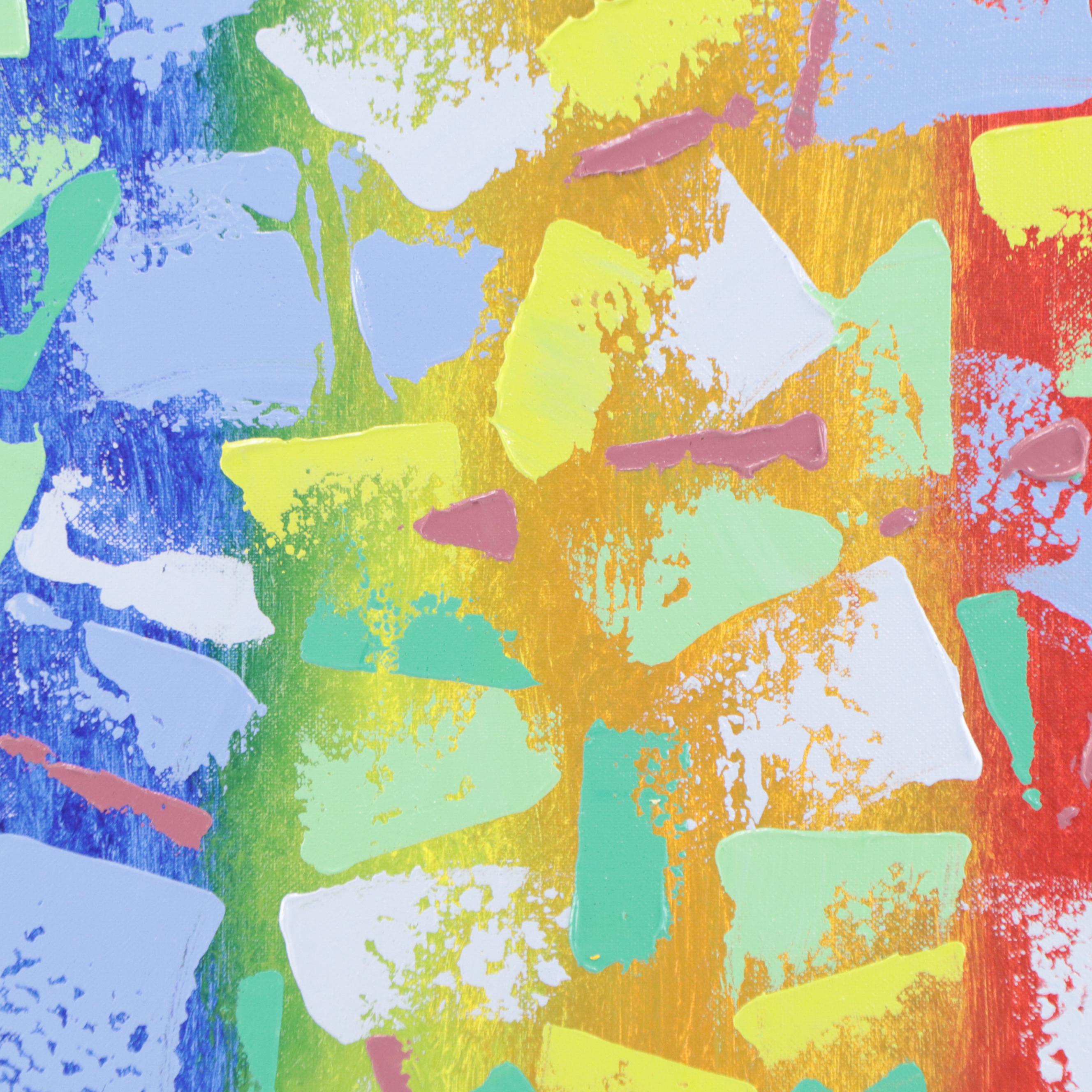 Saul Gefen Acrylic Painting "Harmony," 2023