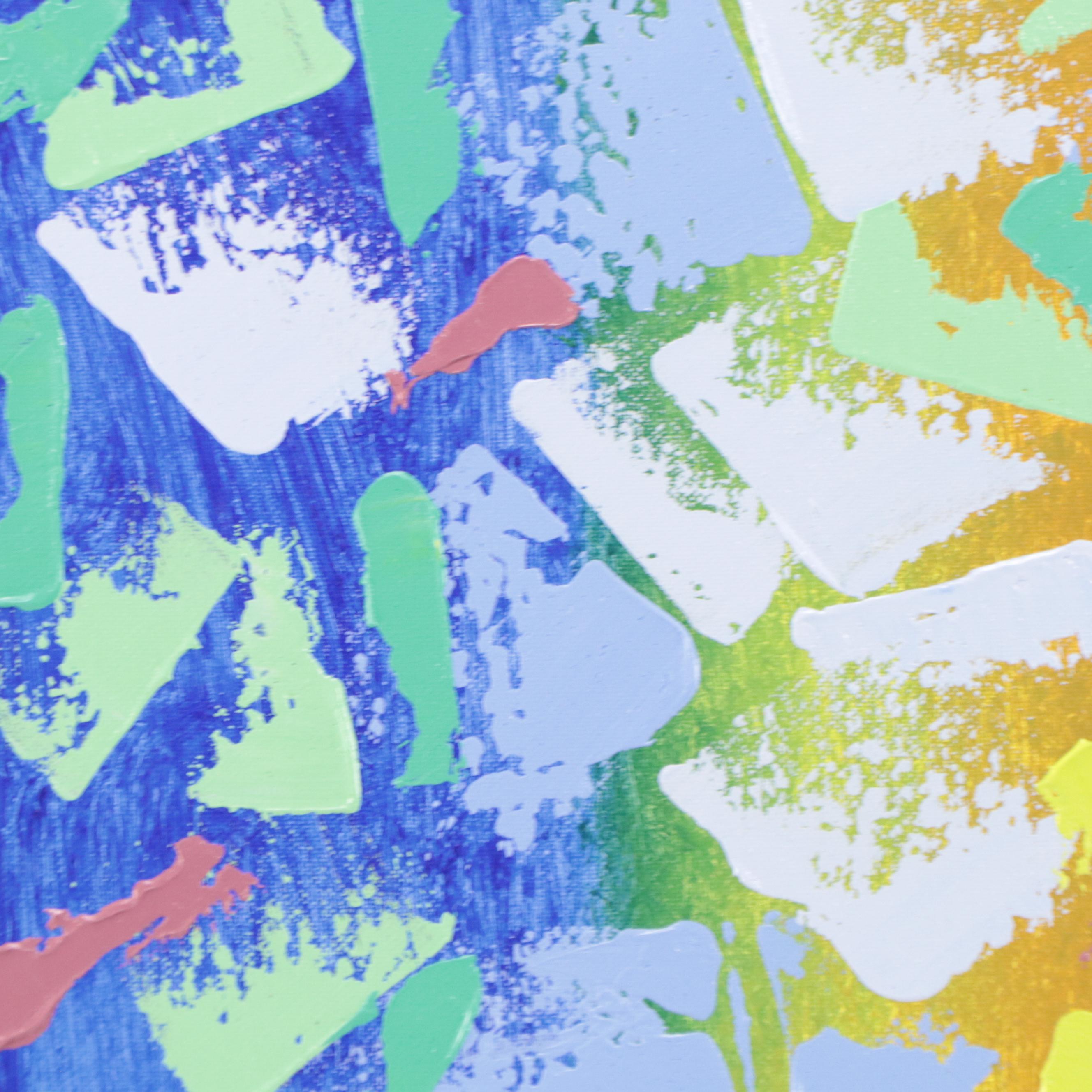 Saul Gefen Acrylic Painting "Harmony," 2023