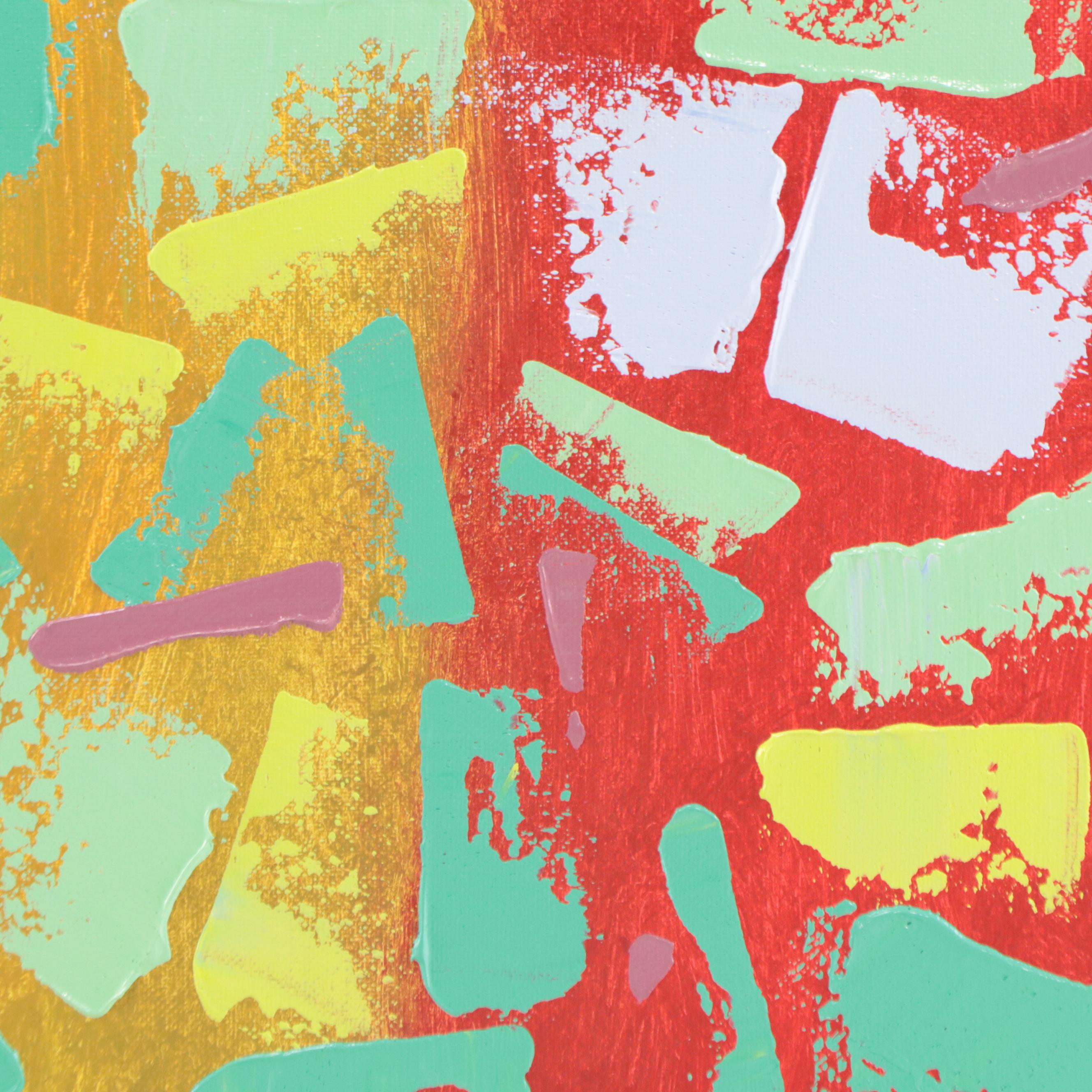 Saul Gefen Acrylic Painting "Harmony," 2023