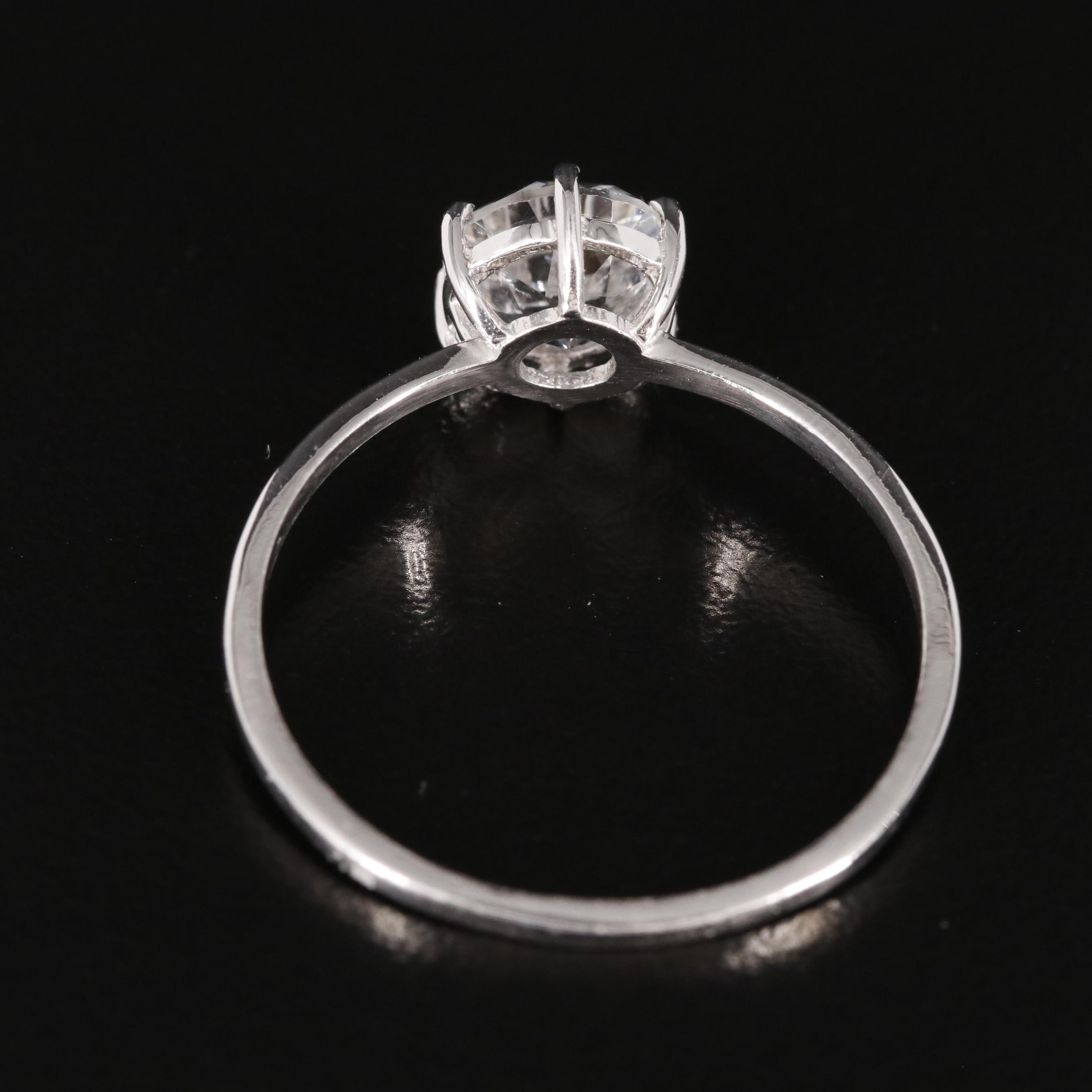 Sterling White Topaz Ring