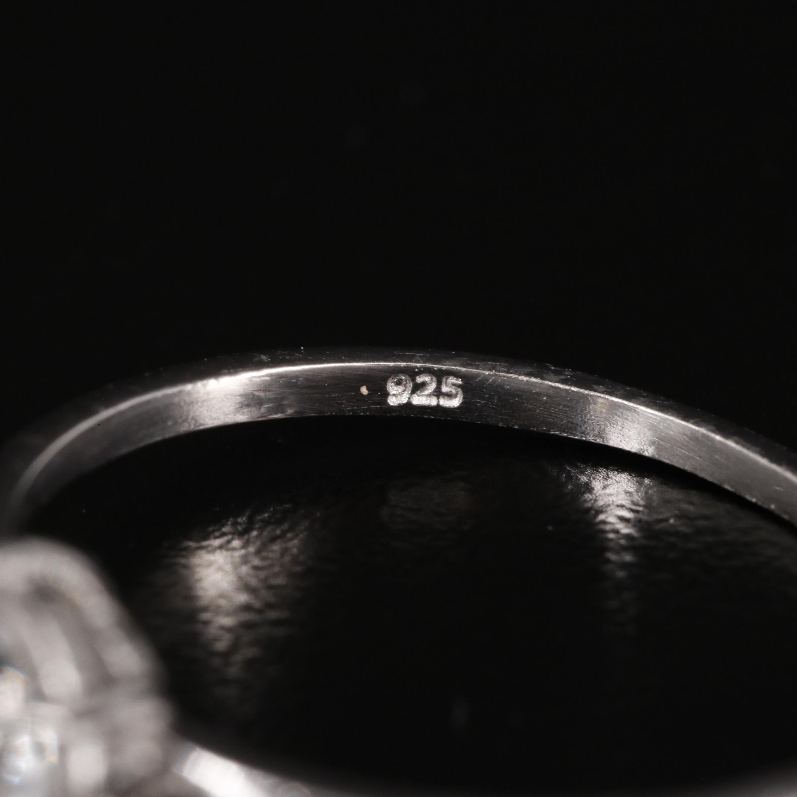 Sterling White Topaz Ring