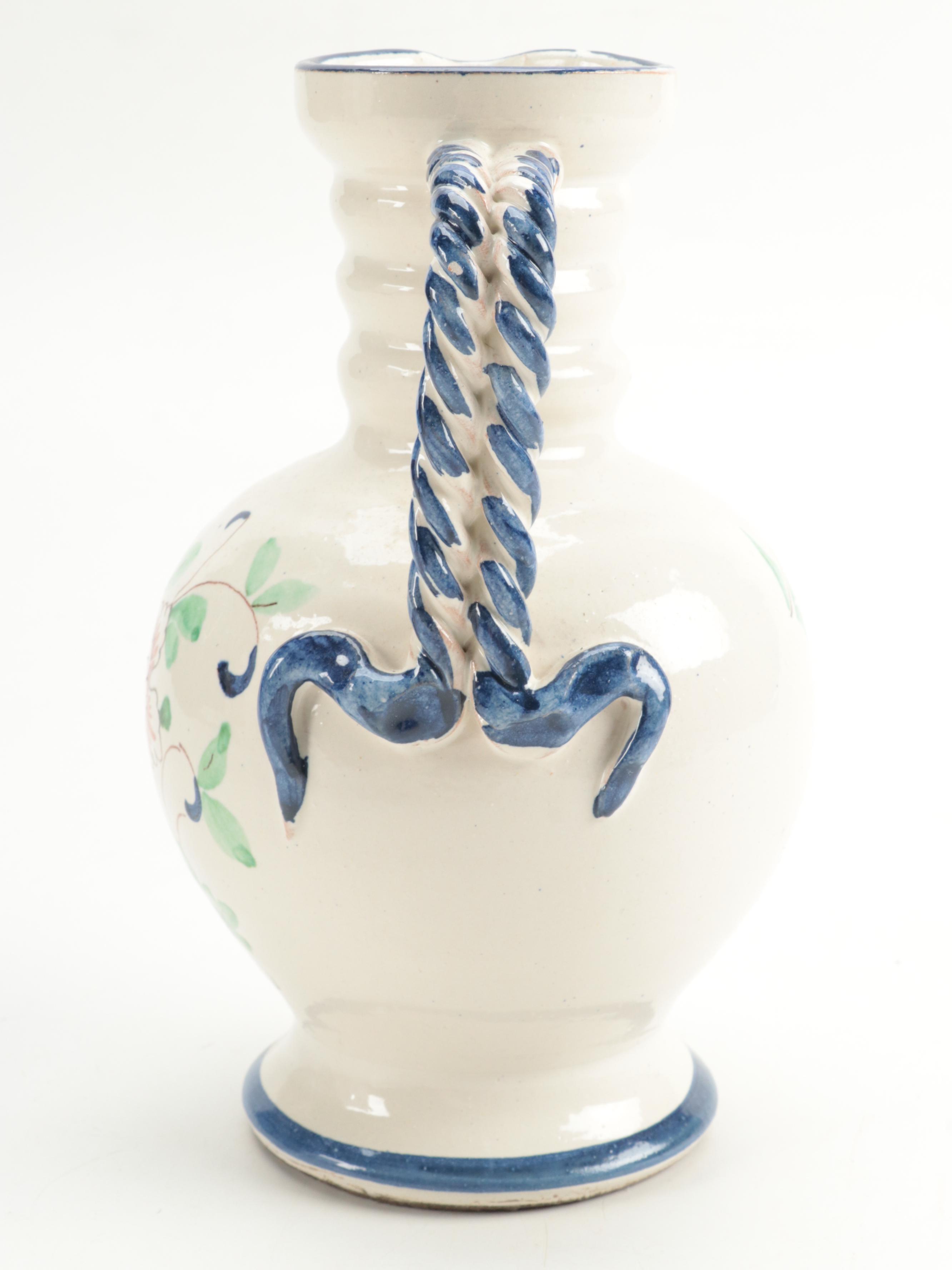 Italian Faïence Earthenware Jug