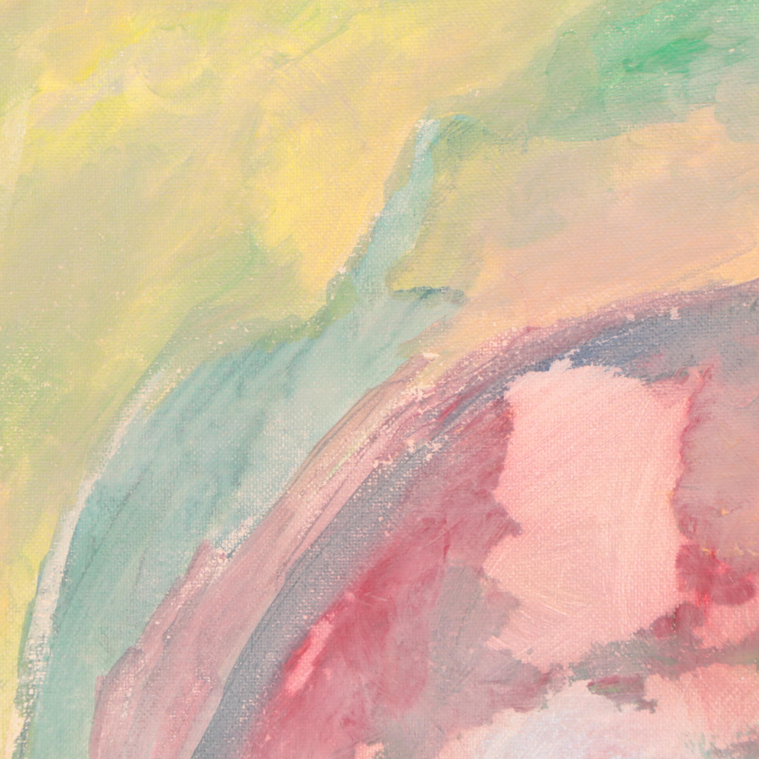 Saul Gefen Acrylic Painting "Dream," 2023