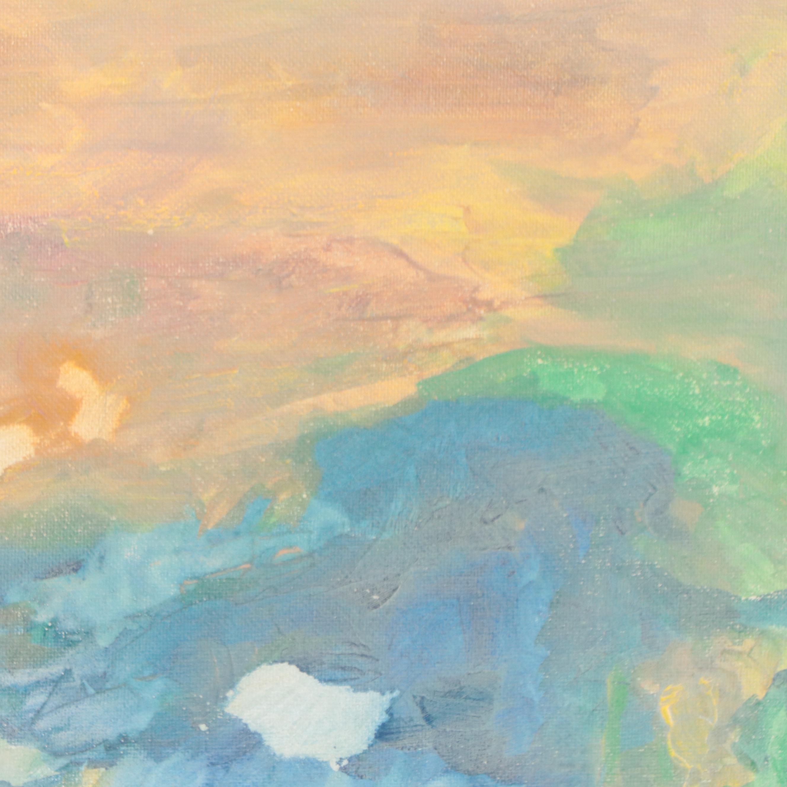 Saul Gefen Acrylic Painting "Dream," 2023