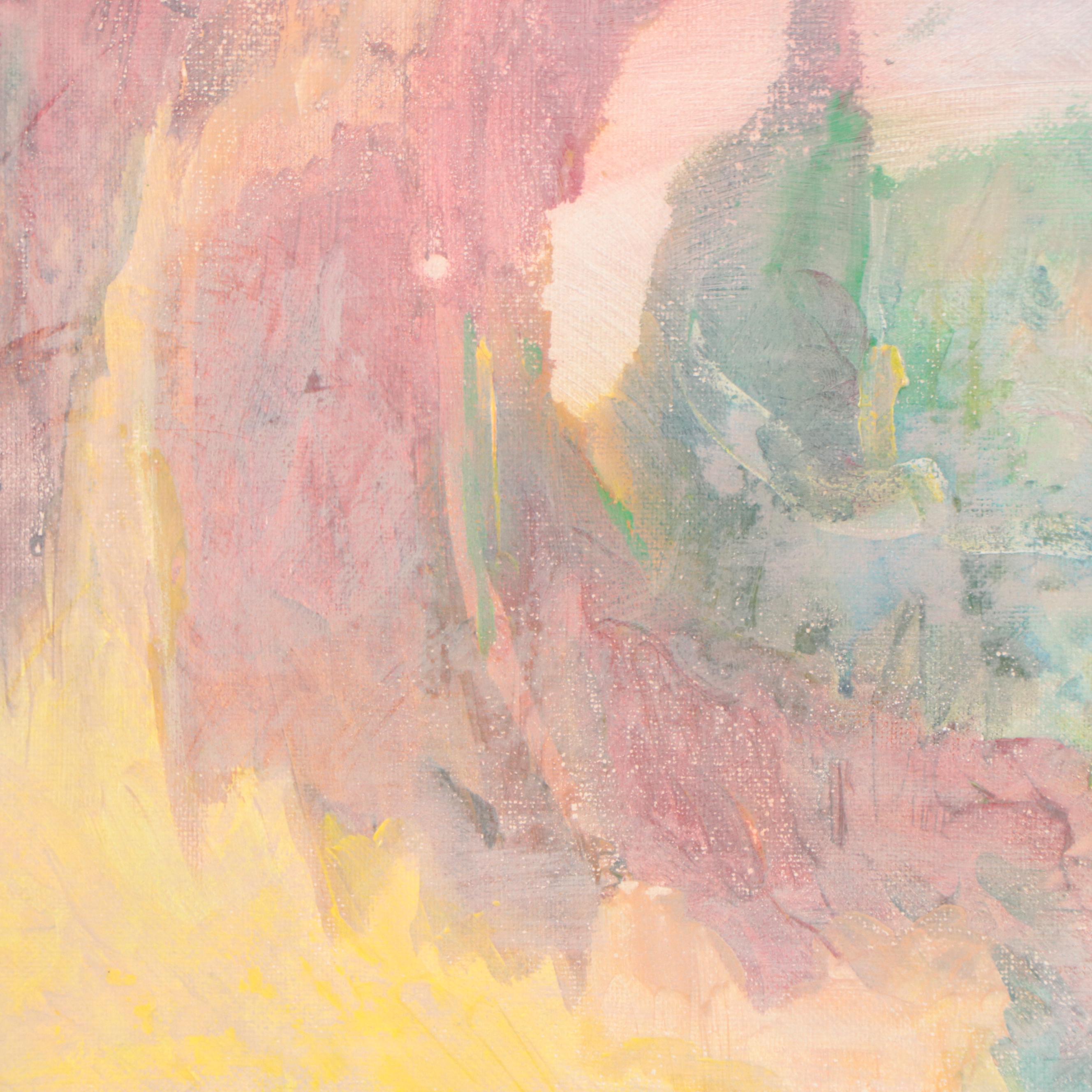 Saul Gefen Acrylic Painting "Dream," 2023