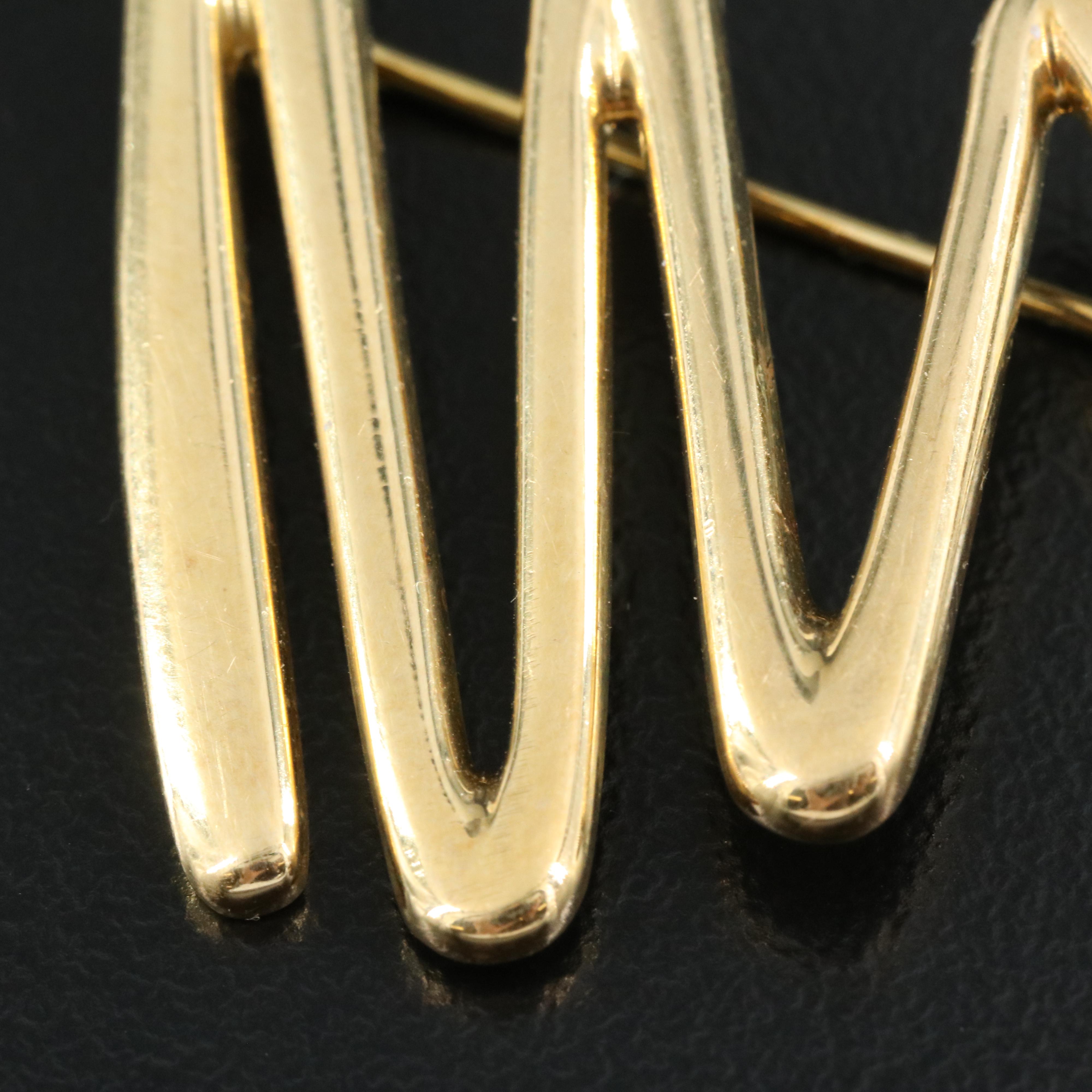 Paloma Picasso for Tiffany & Co. 18K Scribble Brooch