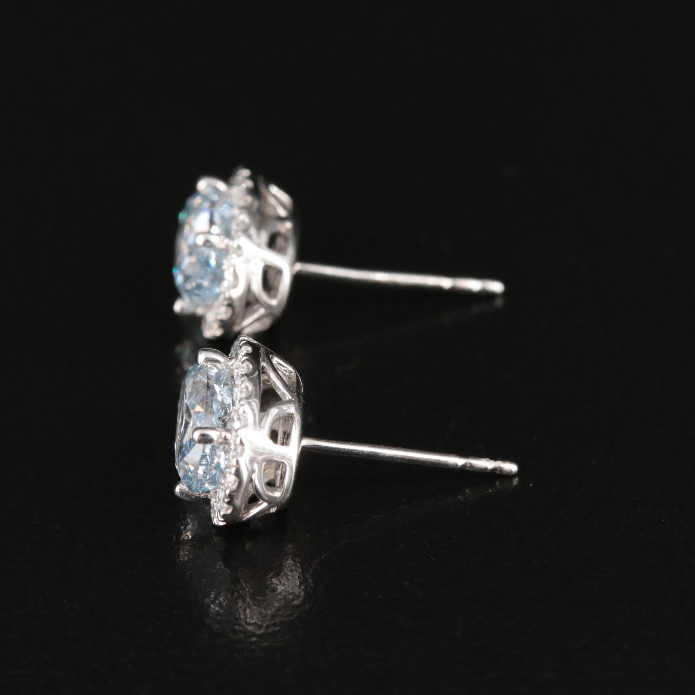 14K 2.11 CTW Lab Grown Diamond Stud Earrings