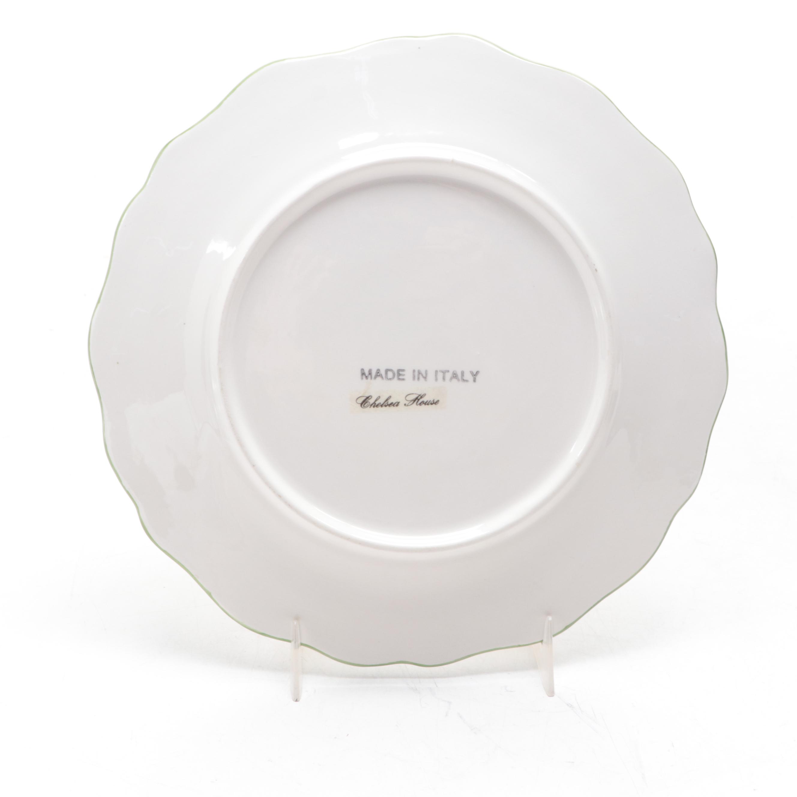 Chelsea House Italian Hand-Painted Plates