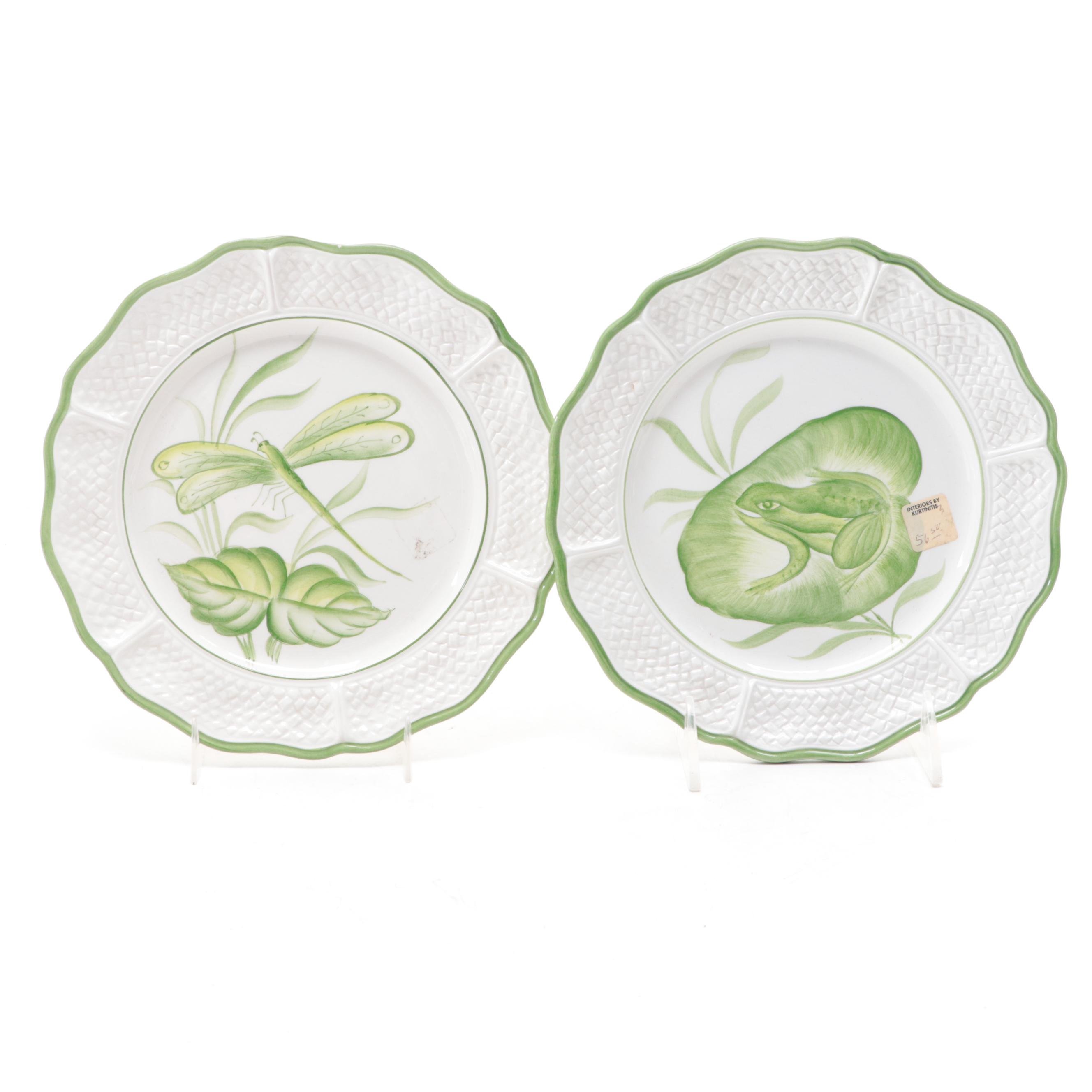 Chelsea House Italian Hand-Painted Plates