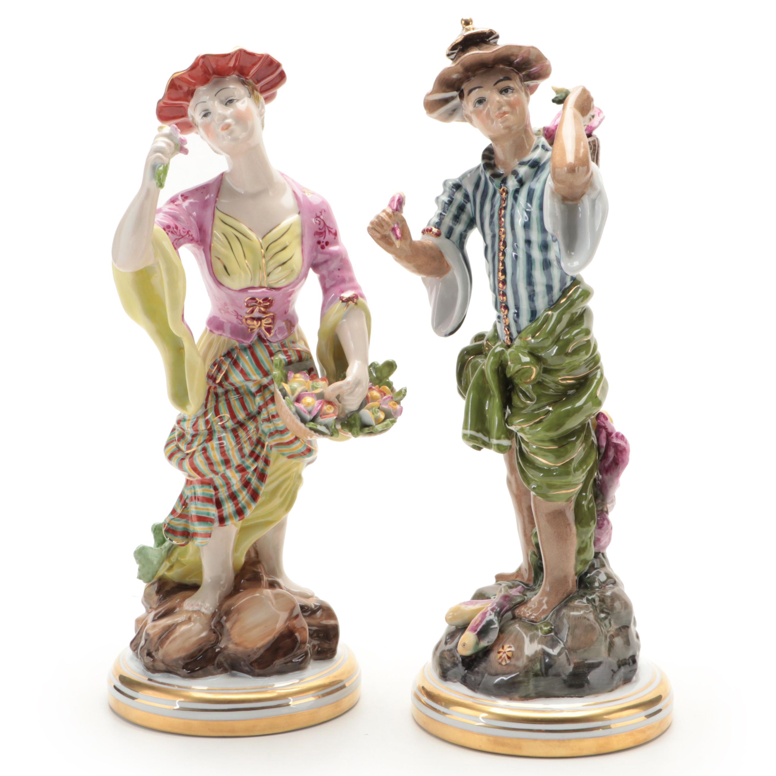 Chelsea House Porcelain Figurines