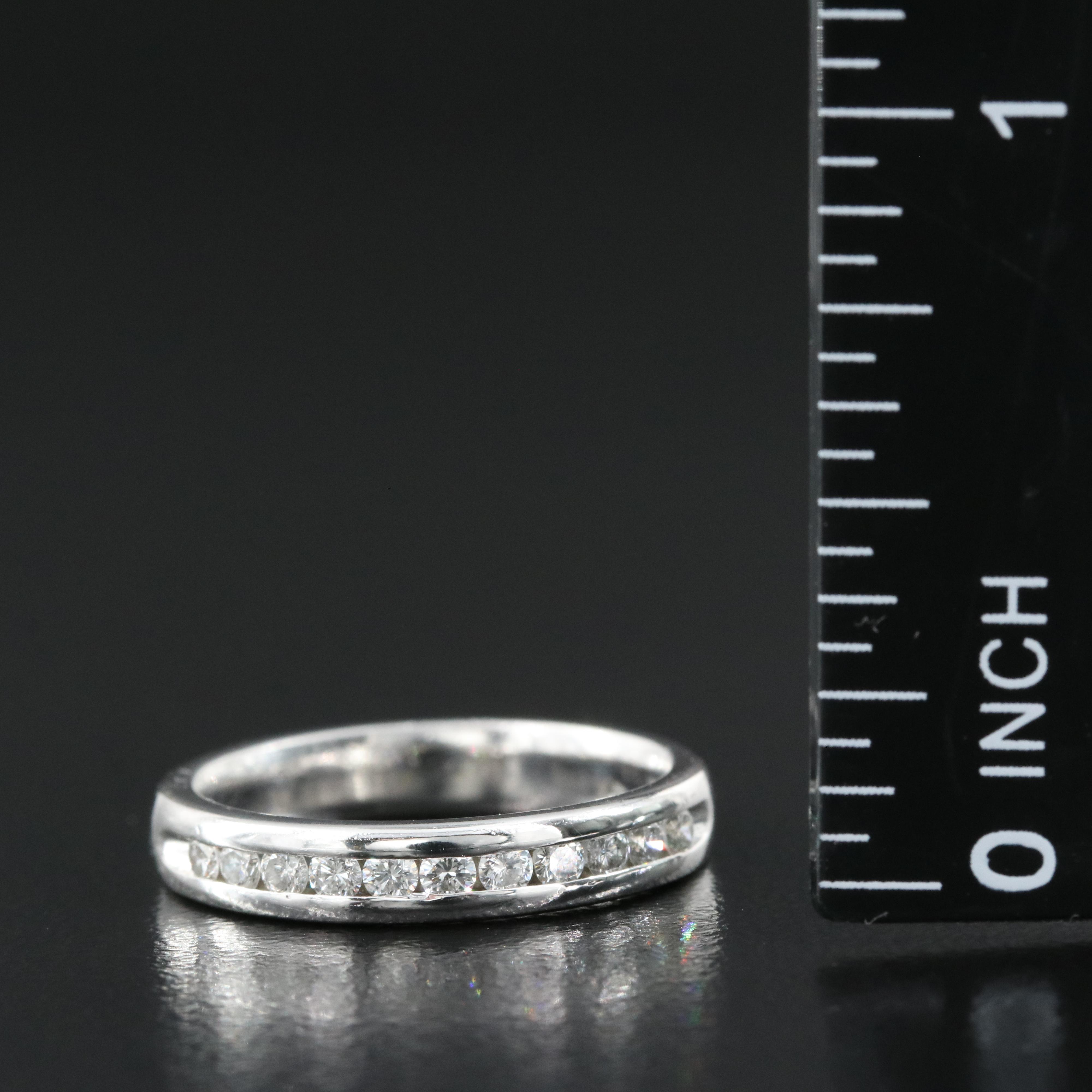 Platinum 0.30 CTW Diamond Band