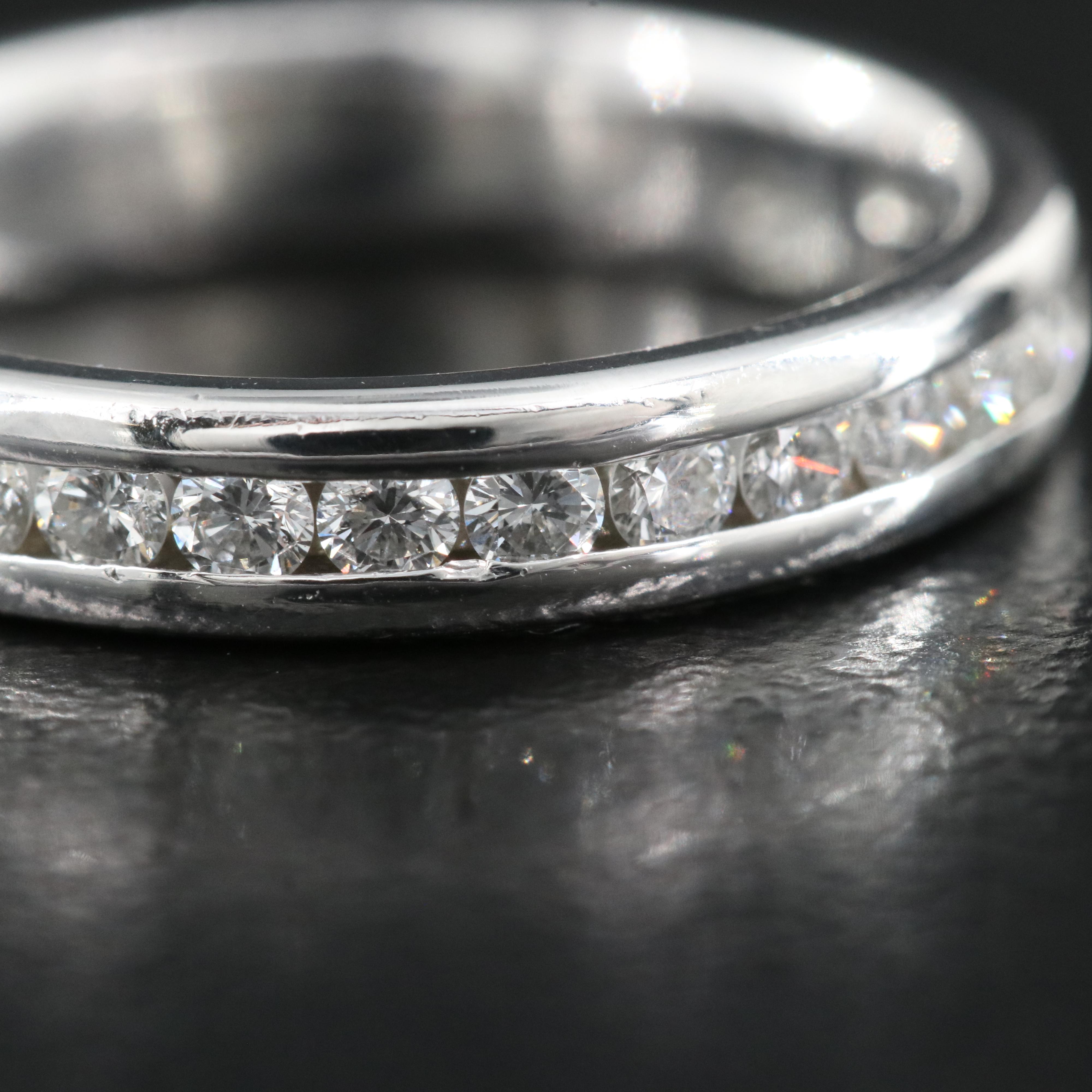 Platinum 0.30 CTW Diamond Band