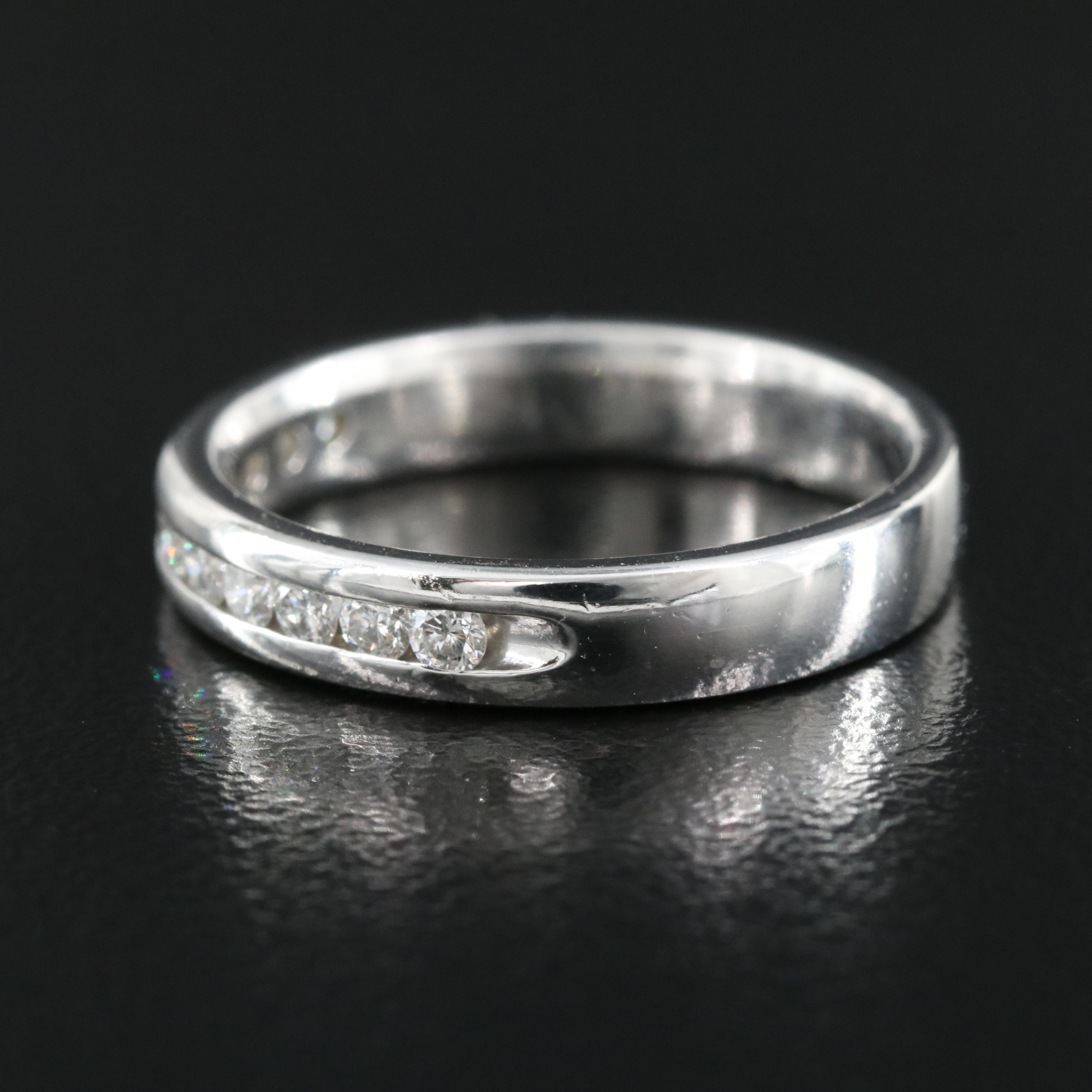 Platinum 0.30 CTW Diamond Band