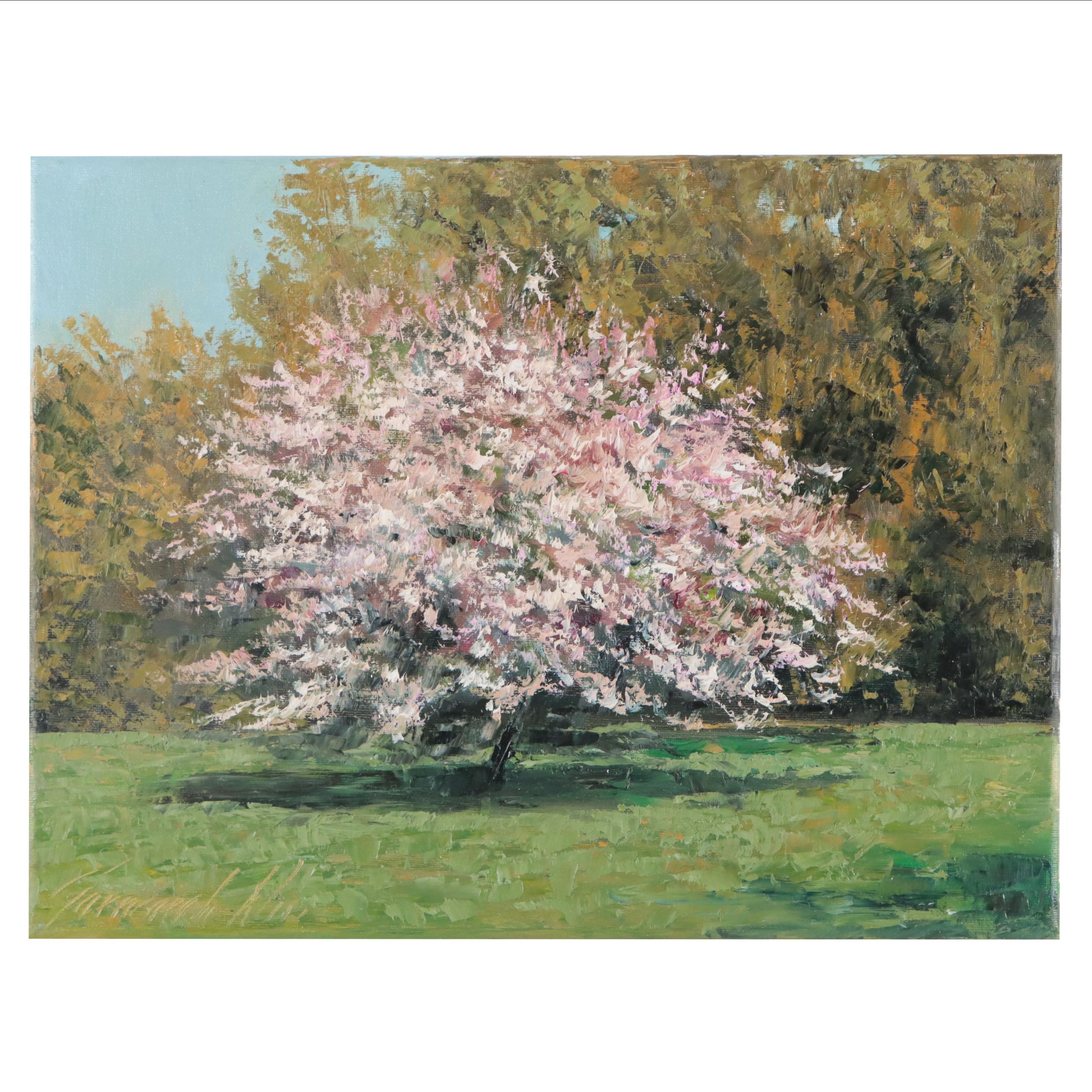 Garncarek Aleksander Oil Painting "Kwitnące," 2023