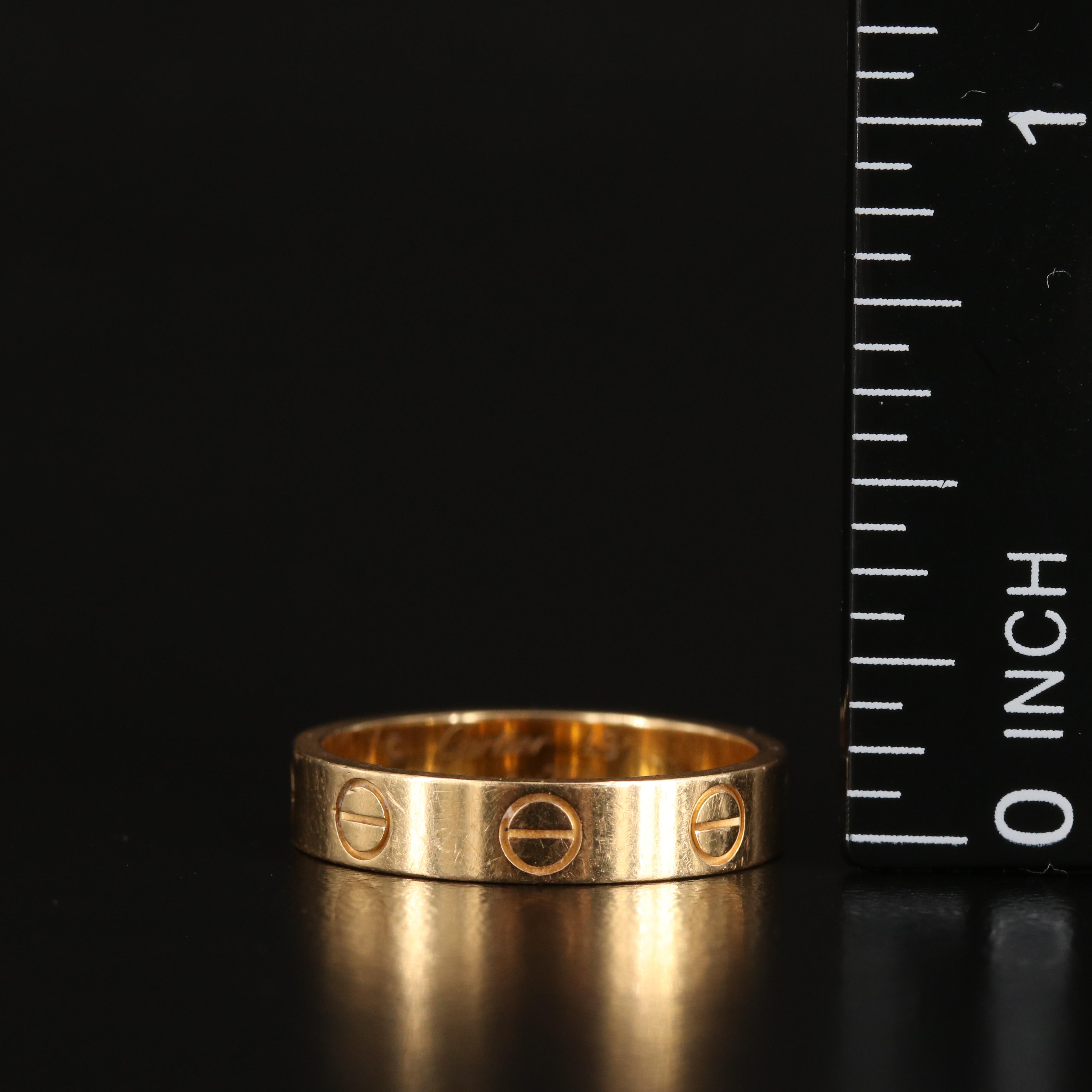 Cartier "Love" 18K Band
