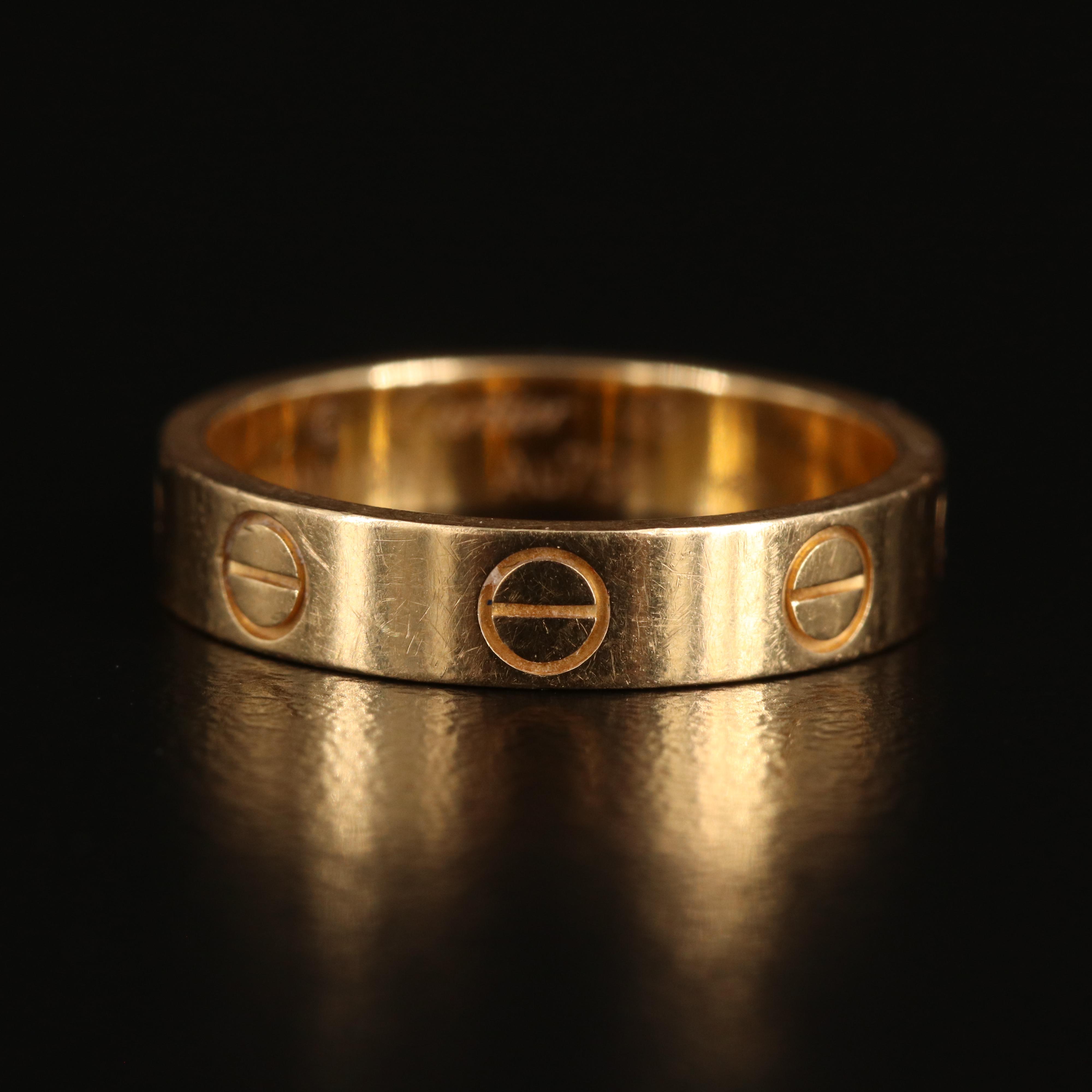Cartier "Love" 18K Band
