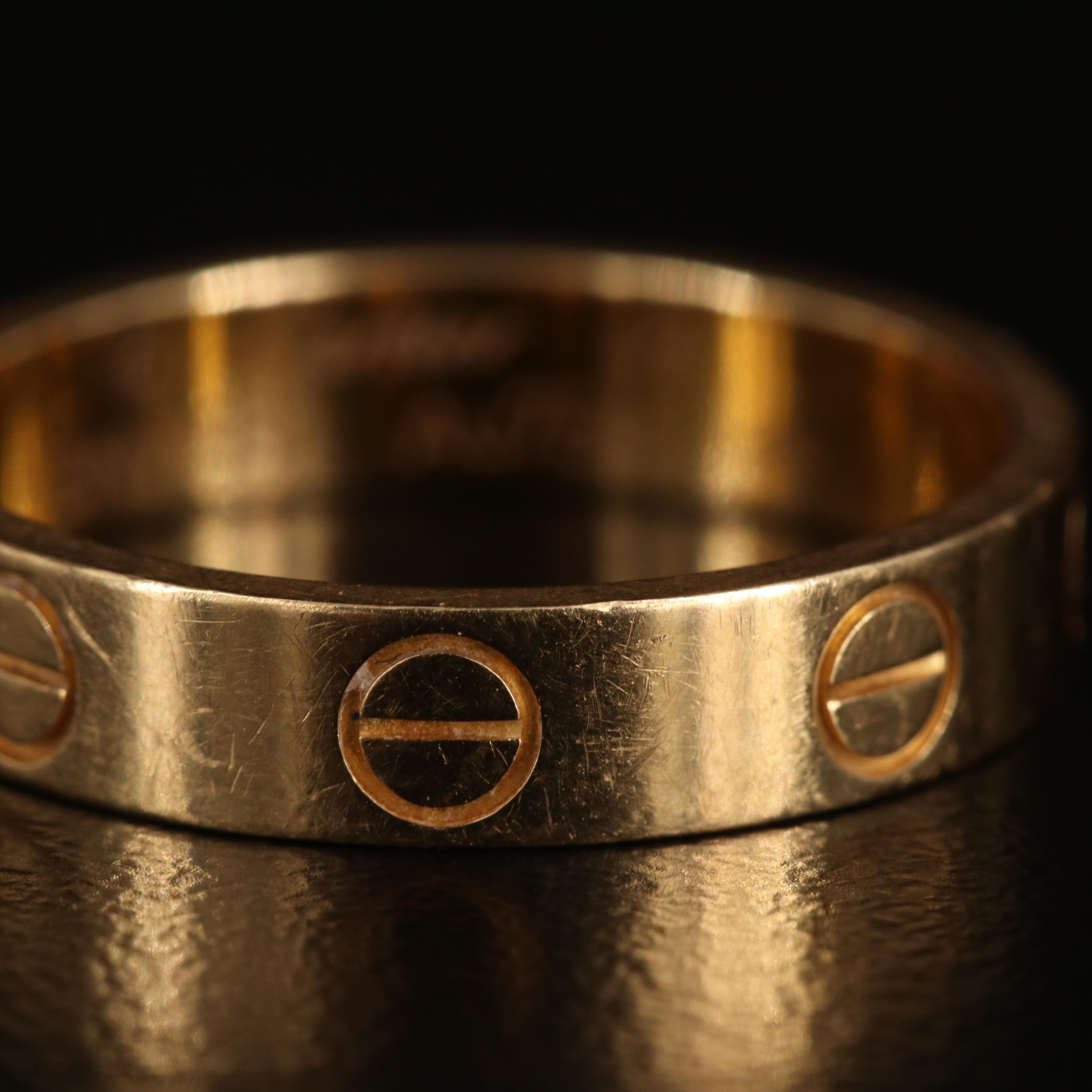 Cartier "Love" 18K Band