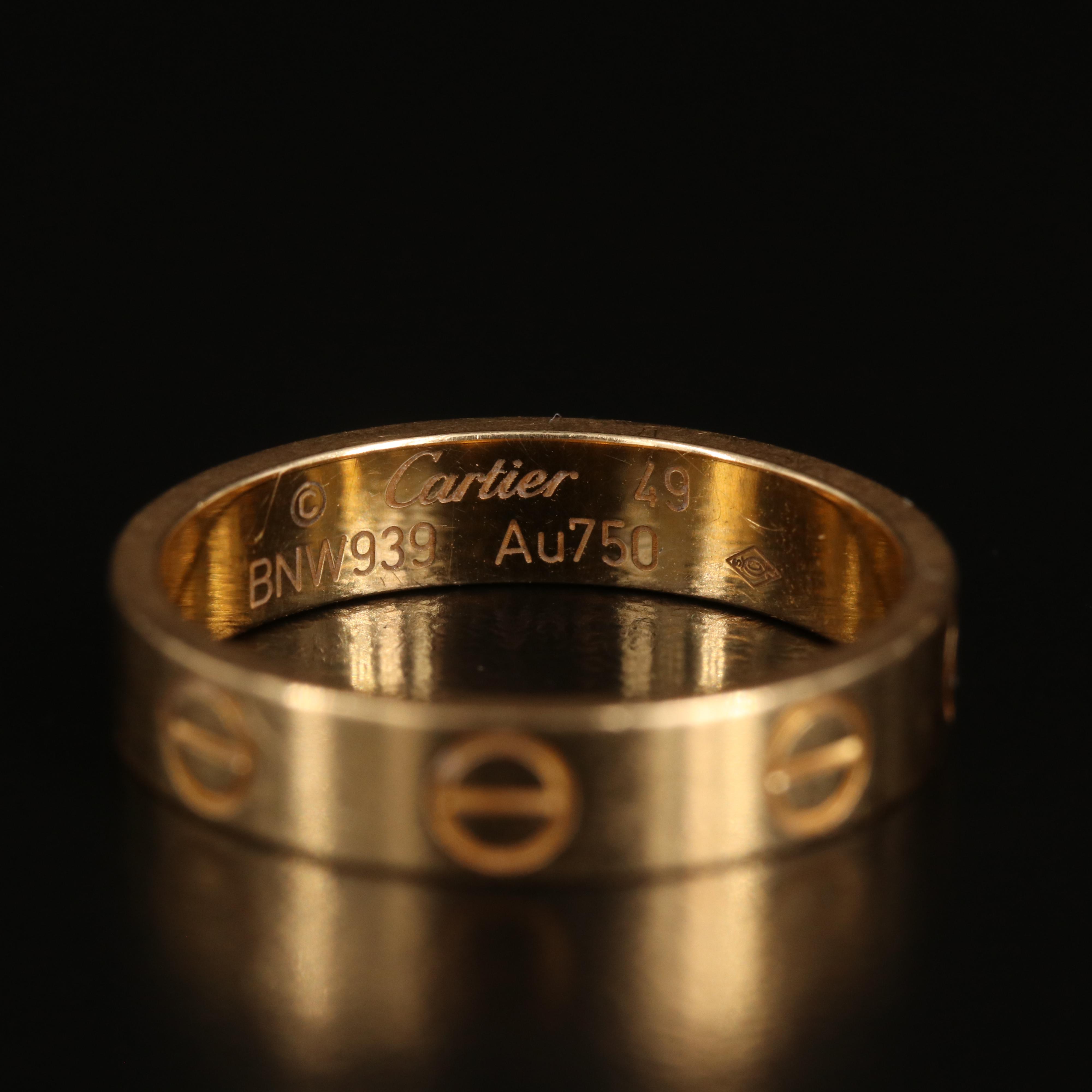 Cartier "Love" 18K Band