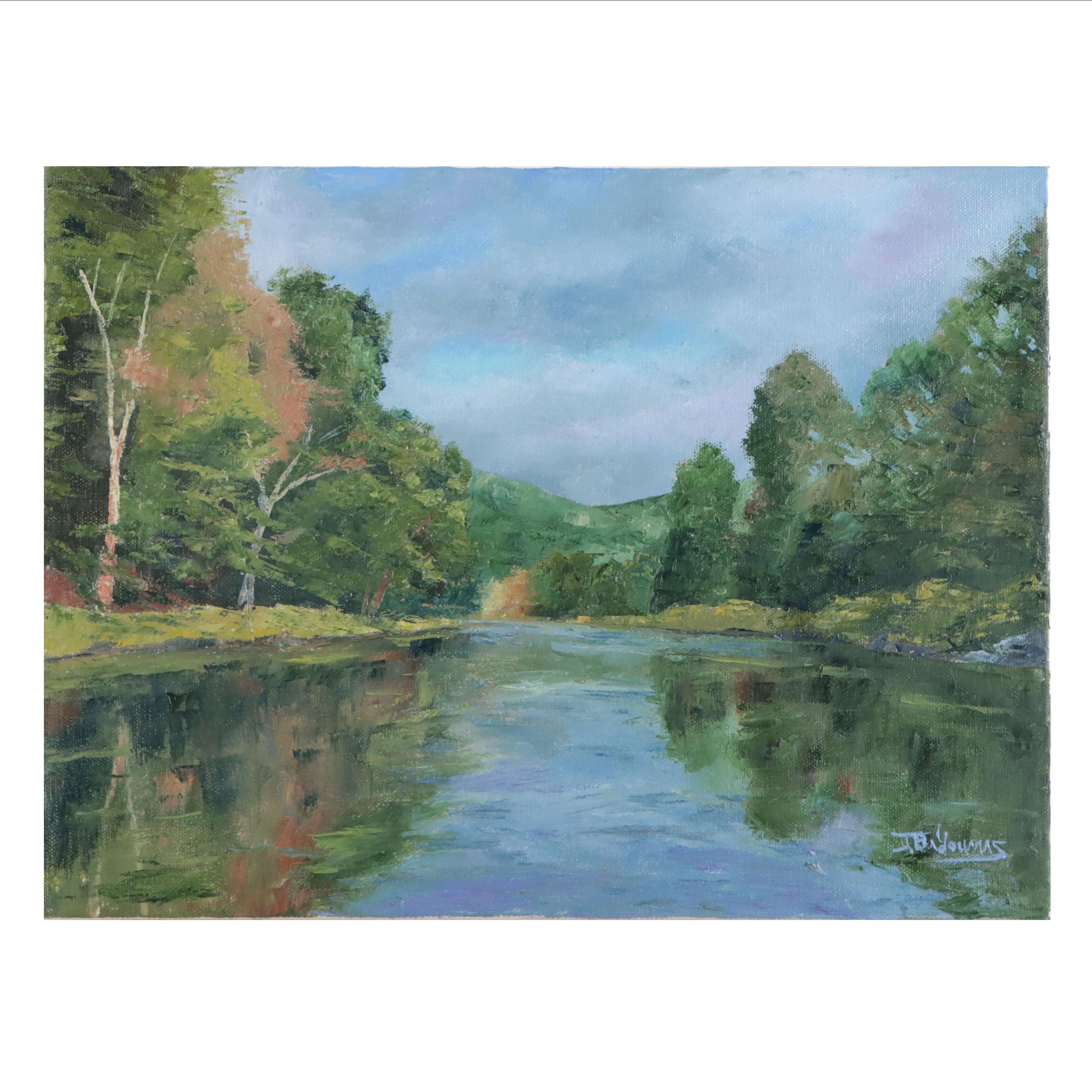 James Baldoumas Oil Painting "The Pemi," 2023