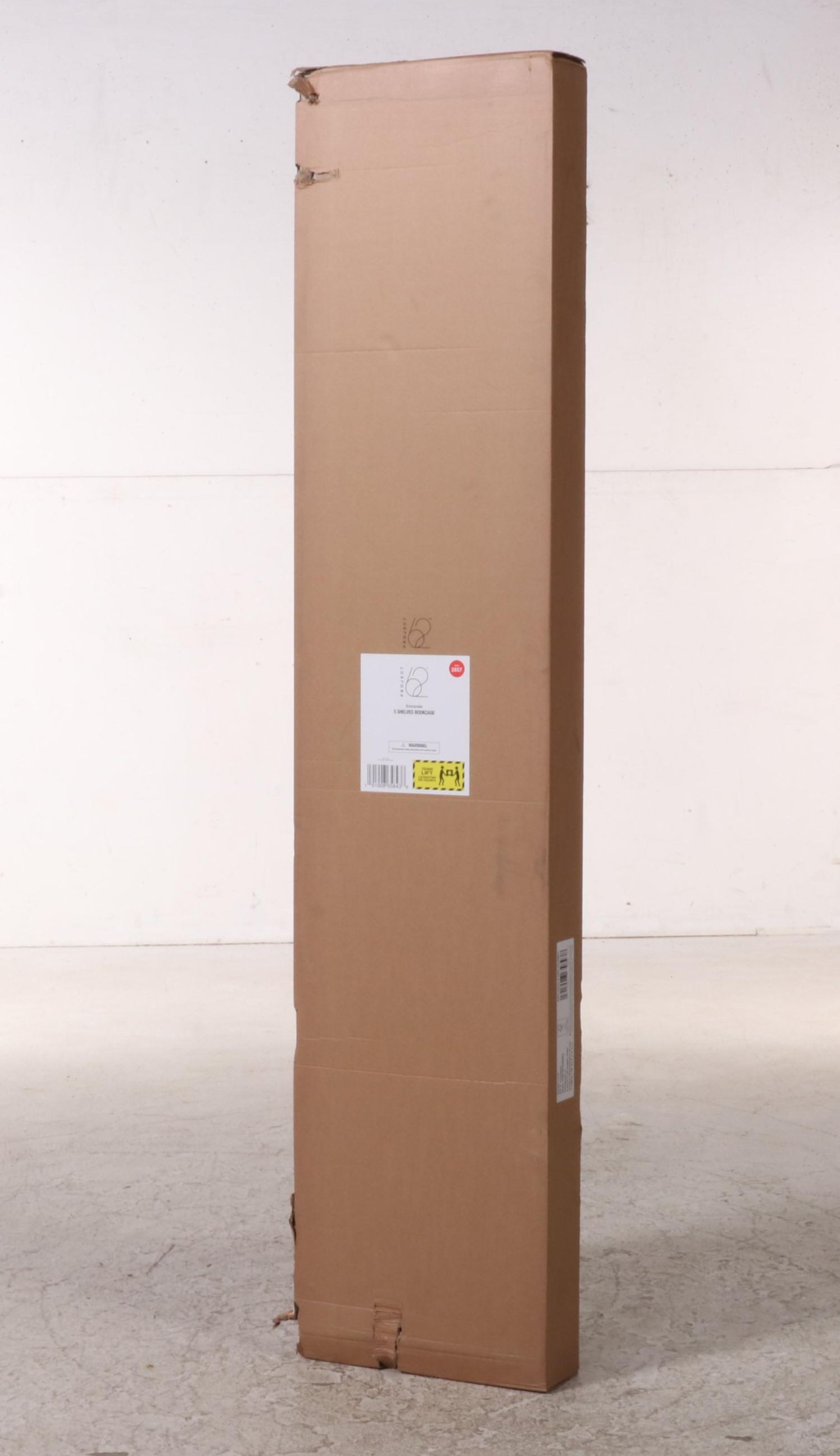 Project 62 Brannandale Five-Shelf Bookcase with Walnut Finish