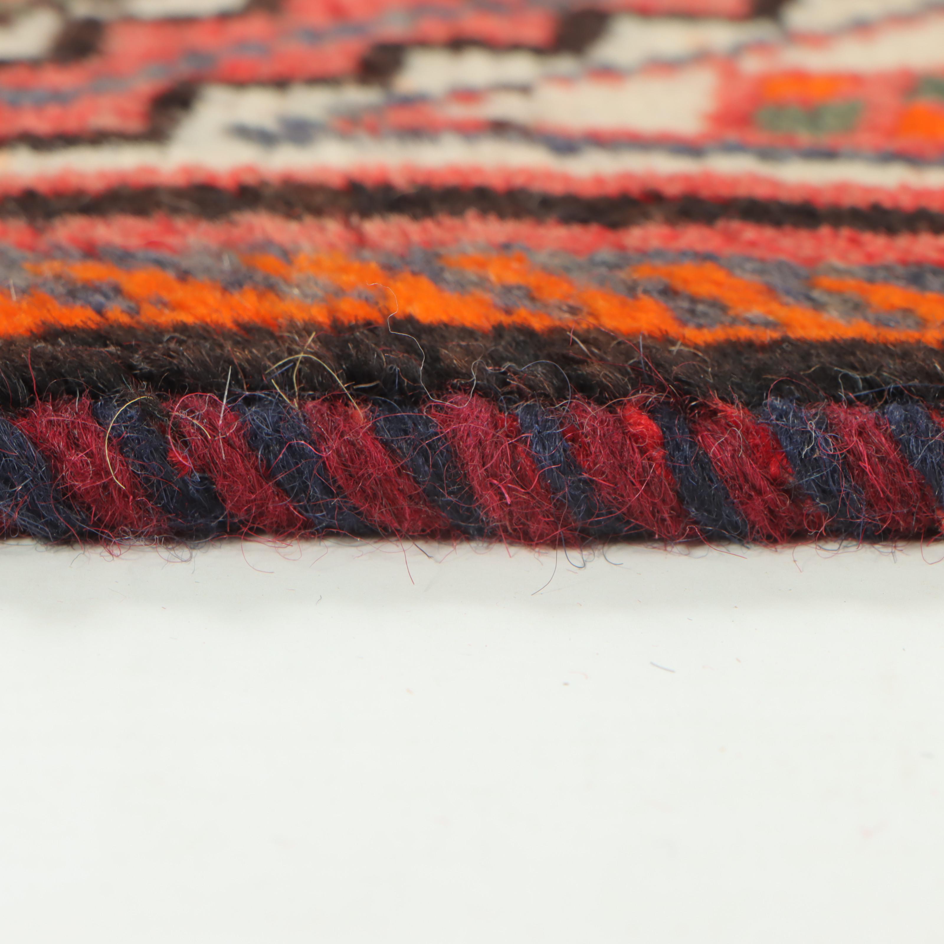 5' x 9'2 Hand-Knotted Persian Qashqai Area Rug