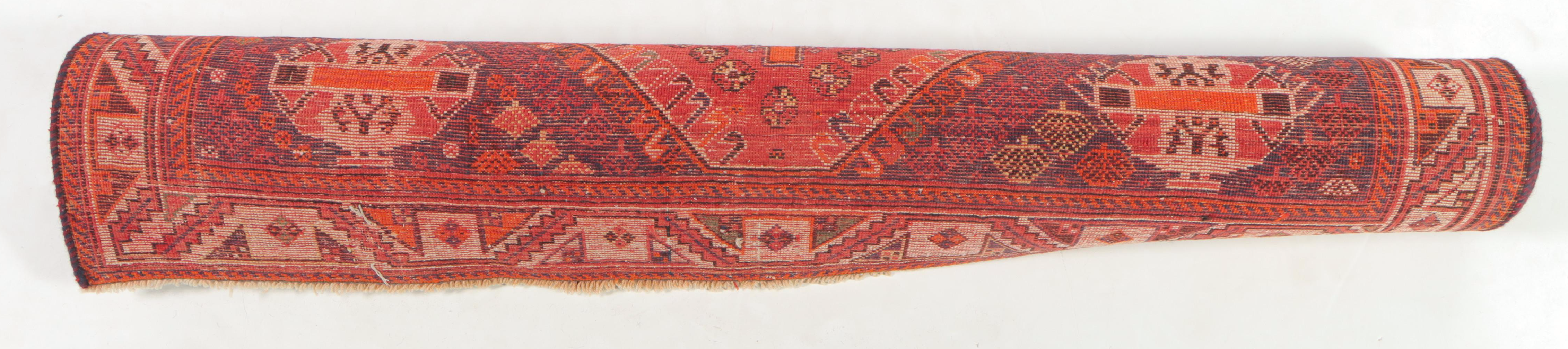 5' x 9'2 Hand-Knotted Persian Qashqai Area Rug