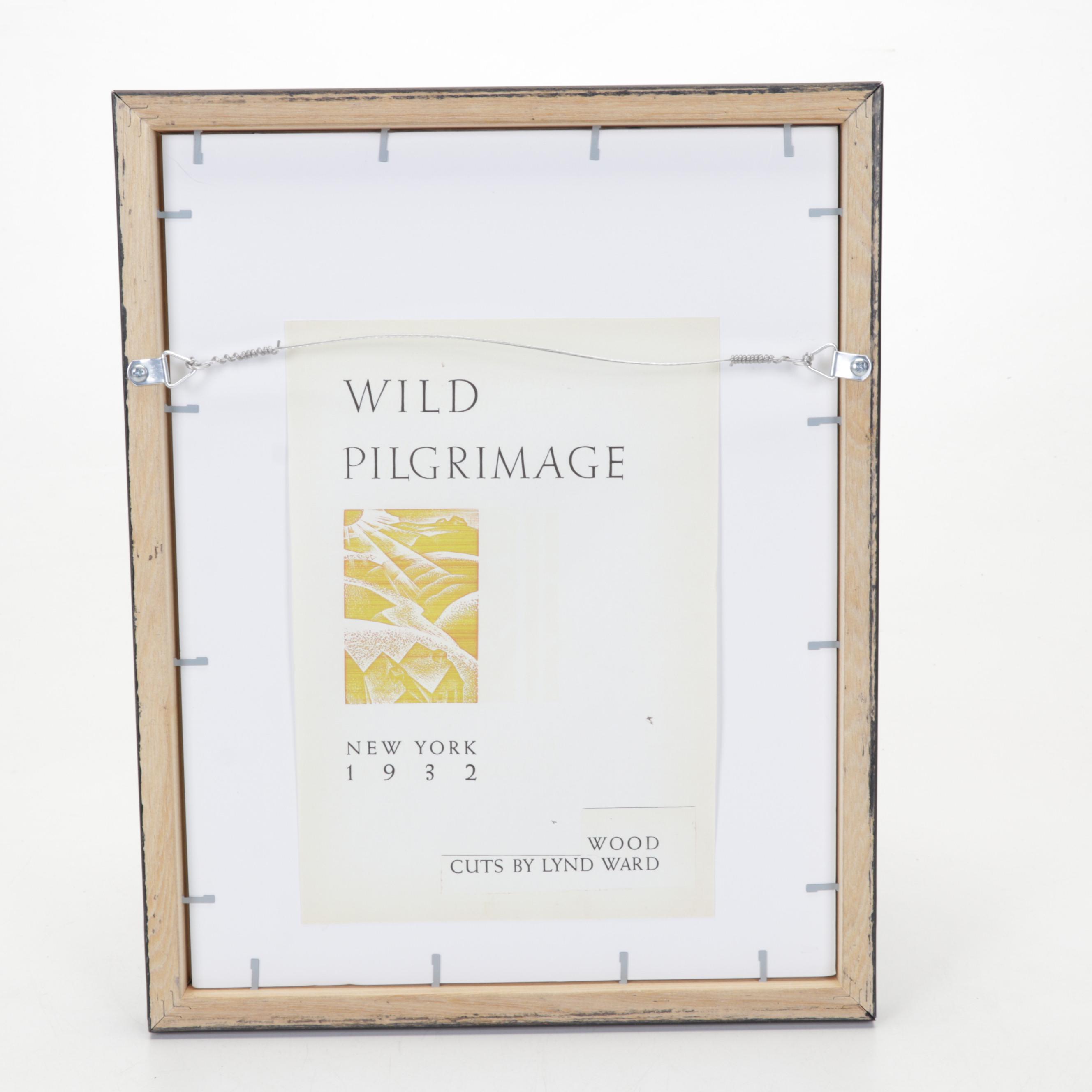 Lynd Ward Art Deco Woodcut From "Wild Pilgrimage," 1932