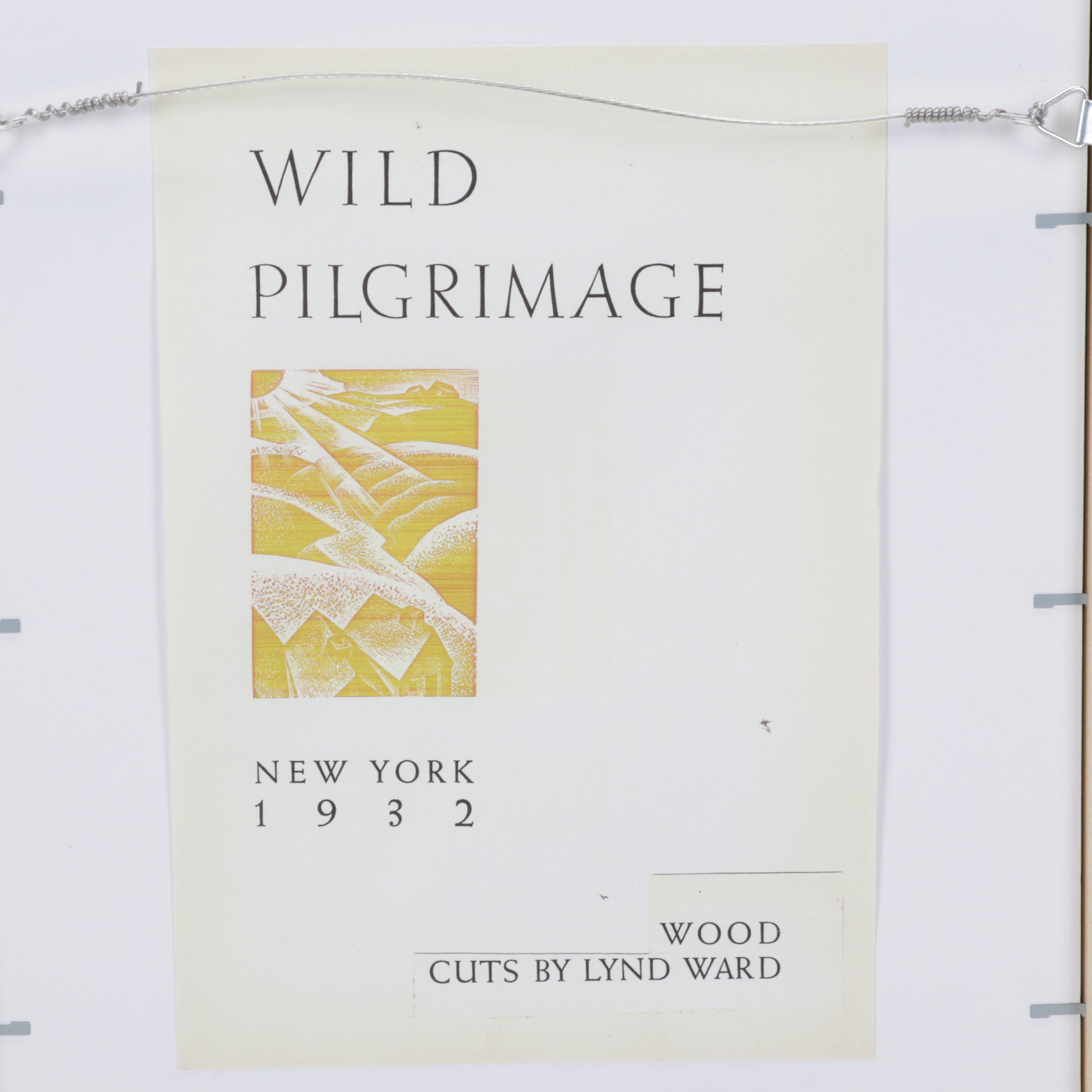 Lynd Ward Art Deco Woodcut From "Wild Pilgrimage," 1932