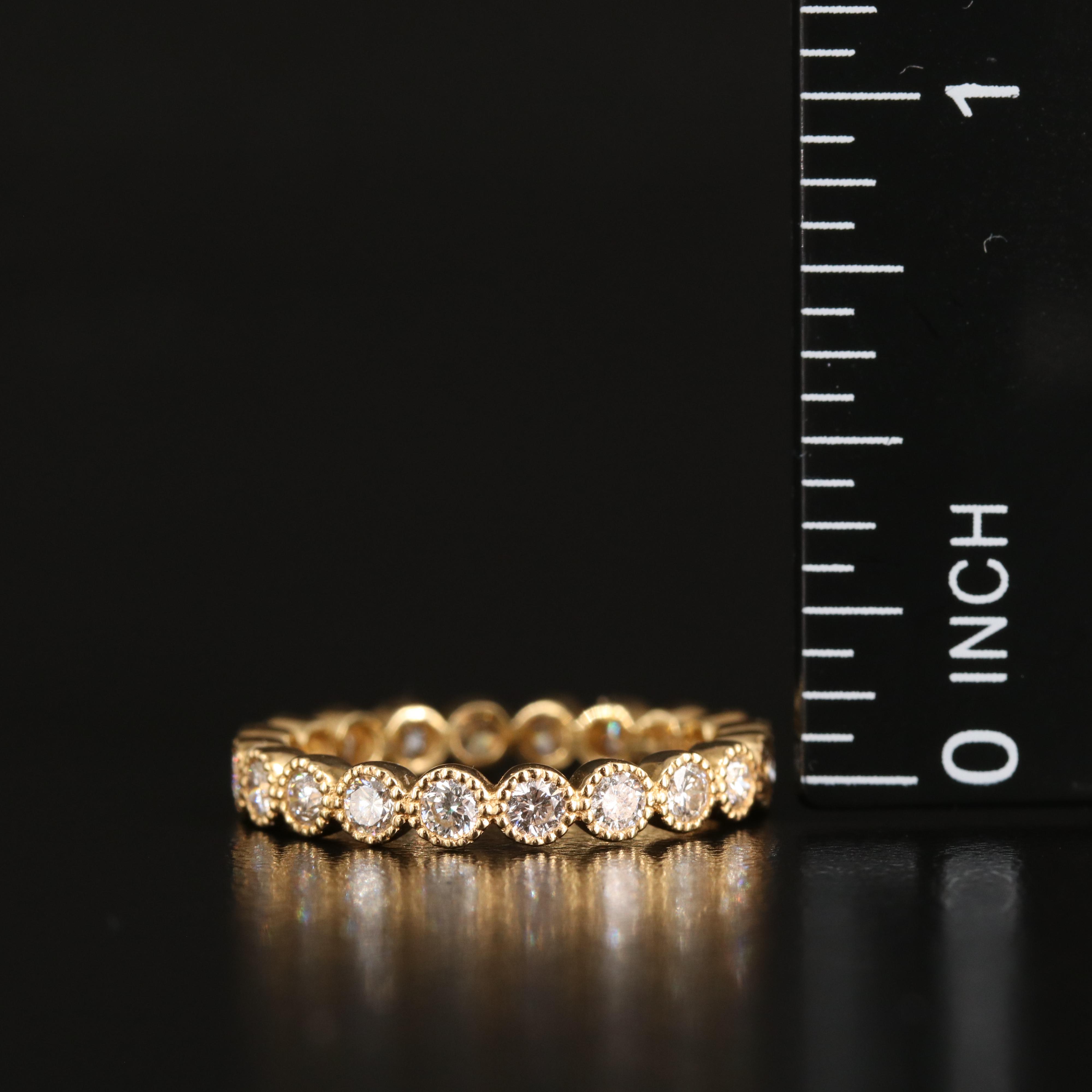 18K 0.86 CTW Diamond Eternity Band