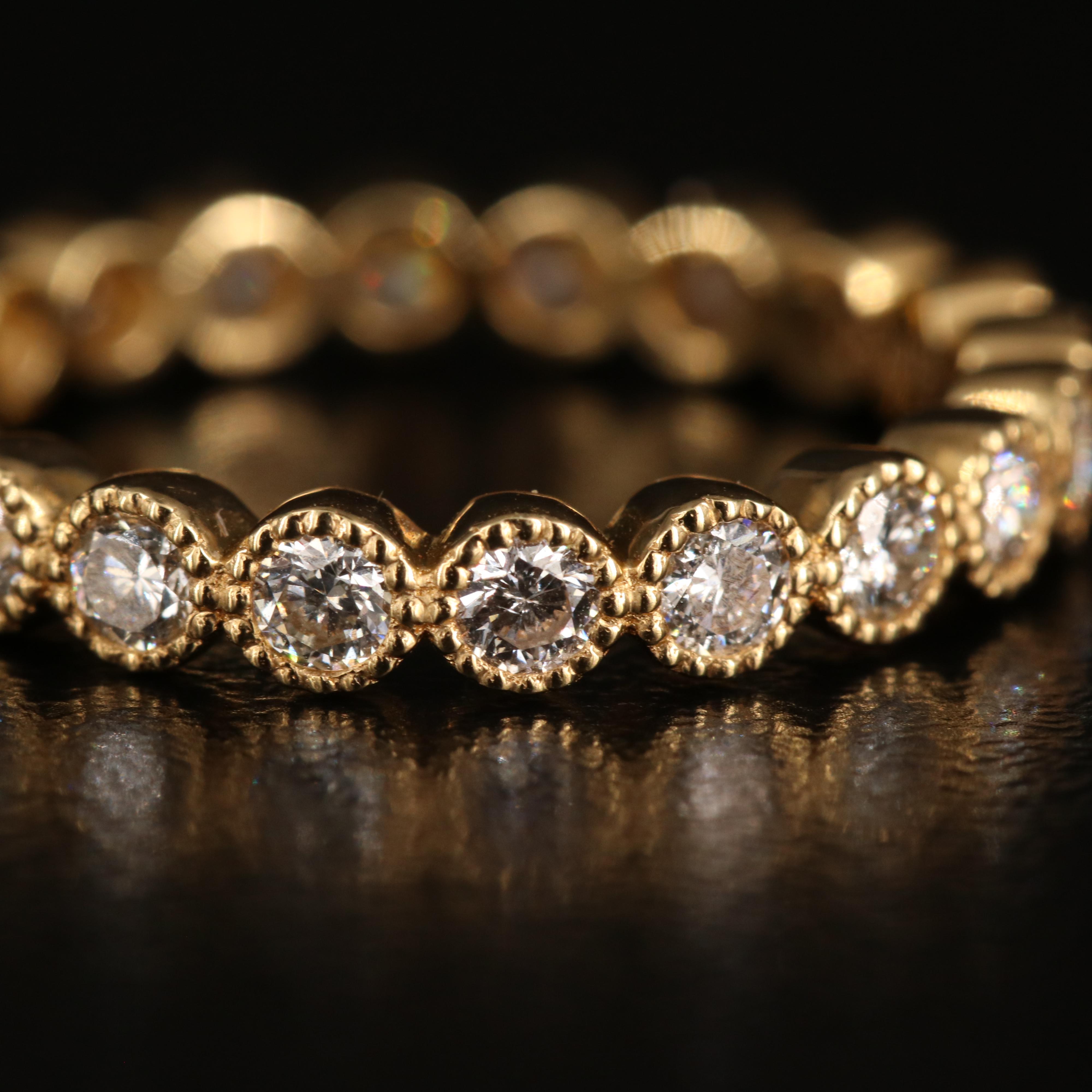 18K 0.86 CTW Diamond Eternity Band