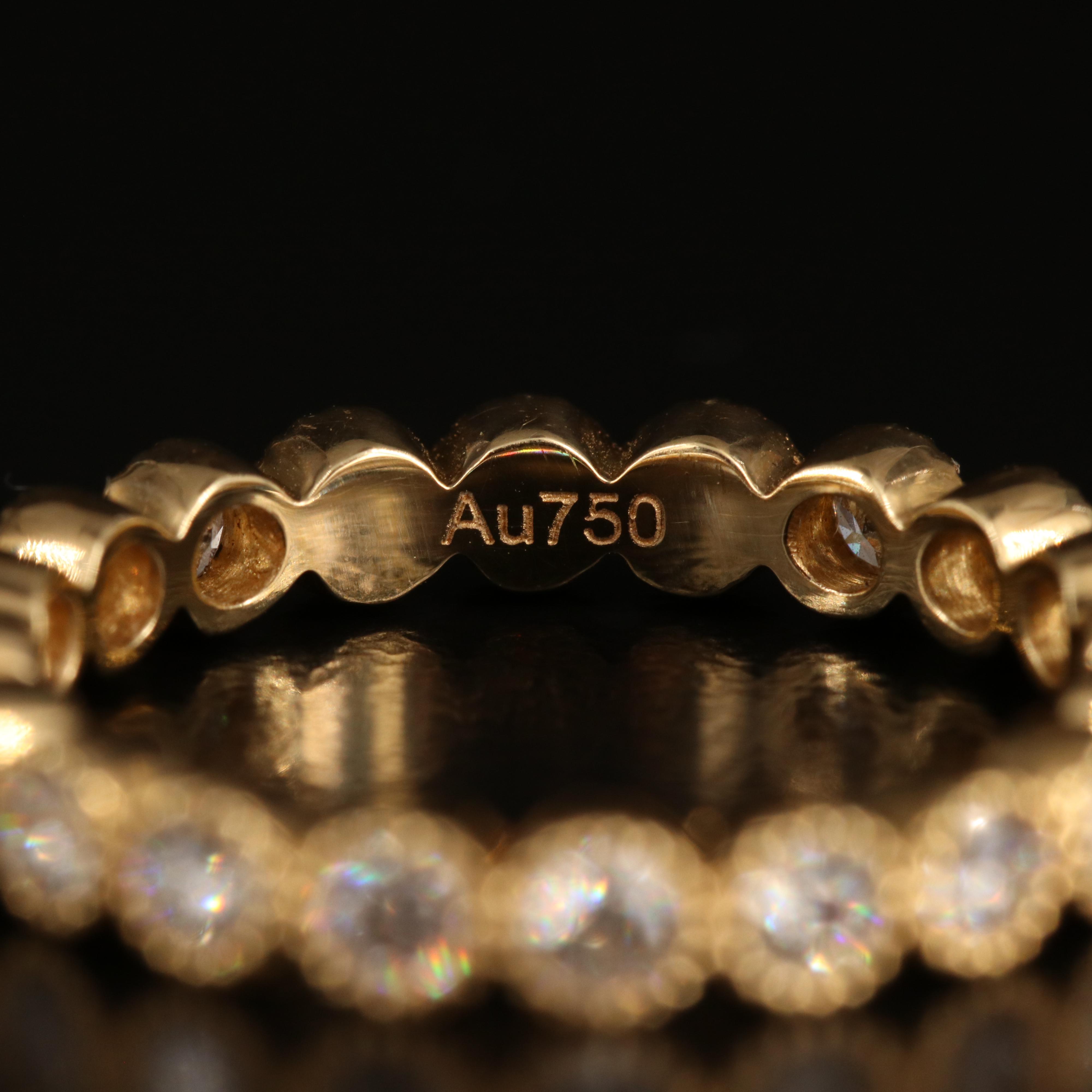 18K 0.86 CTW Diamond Eternity Band