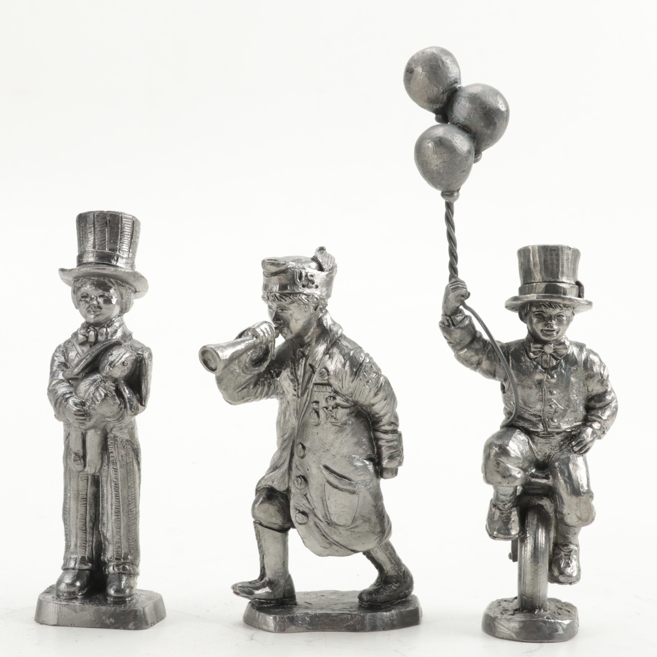 Michael A. Ricker Pewter Figurines
