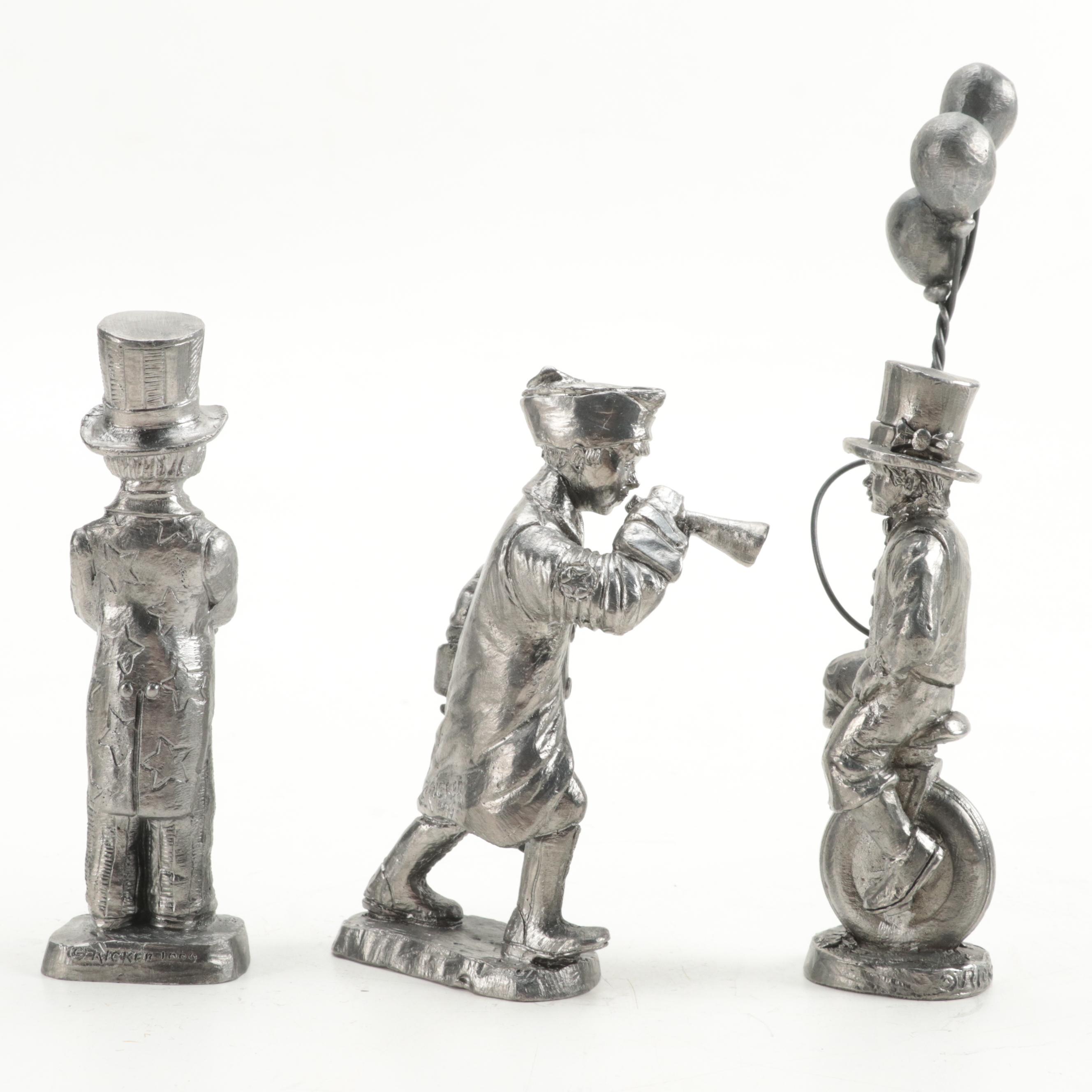 Michael A. Ricker Pewter Figurines