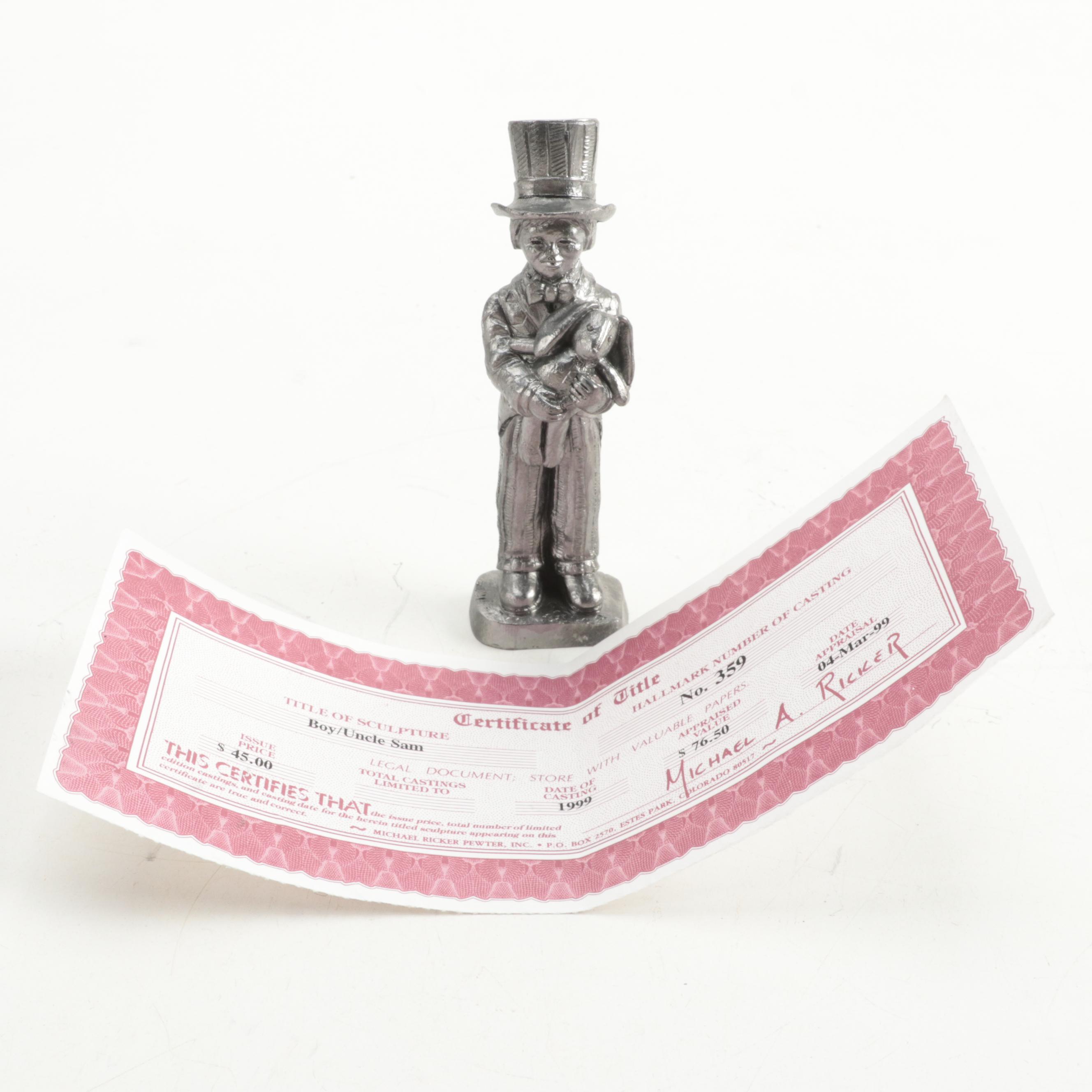 Michael A. Ricker Pewter Figurines