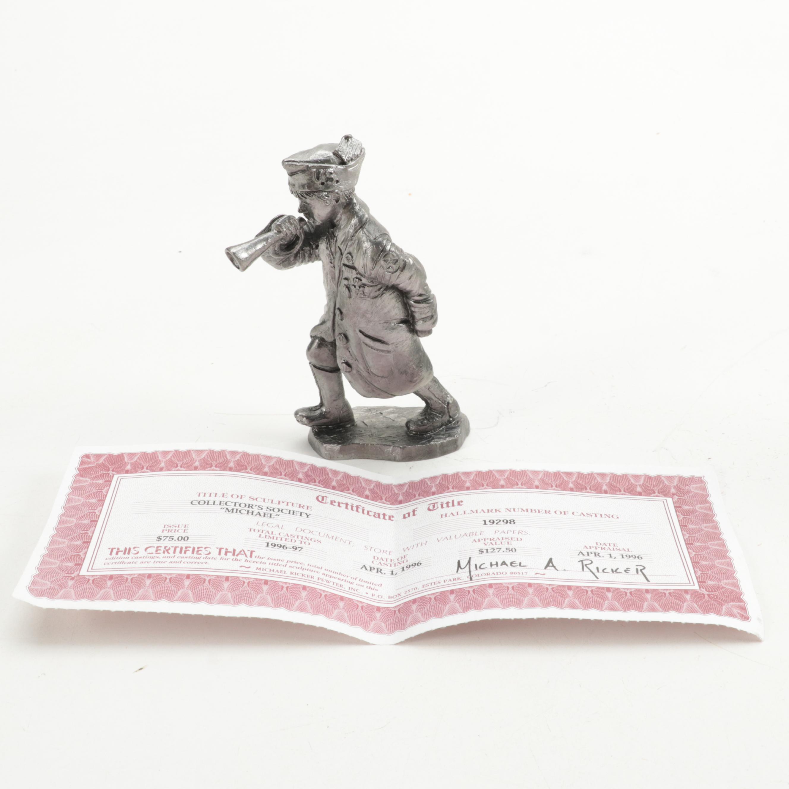 Michael A. Ricker Pewter Figurines