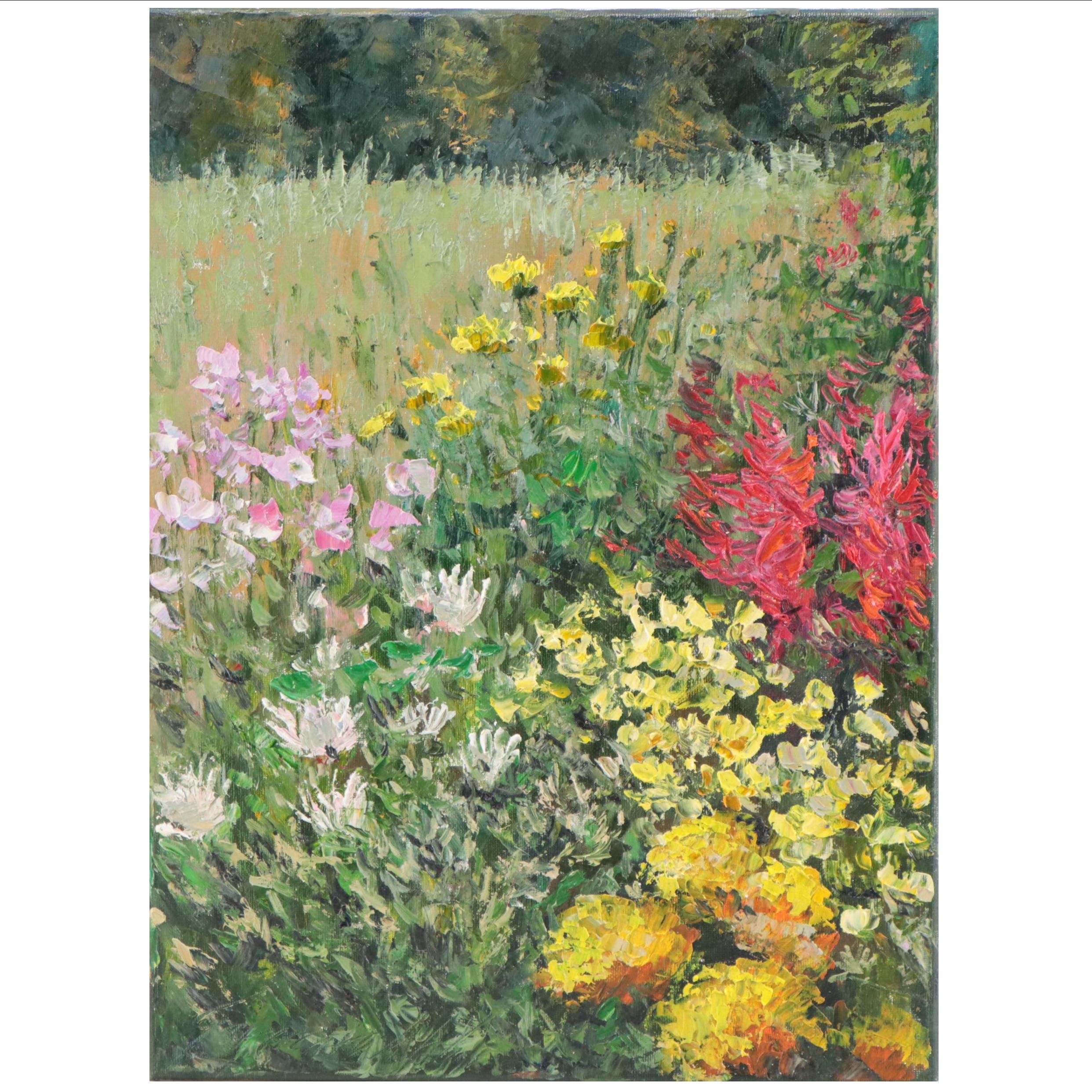 Garncarek Aleksander Oil Painting "Kwietny," 2023