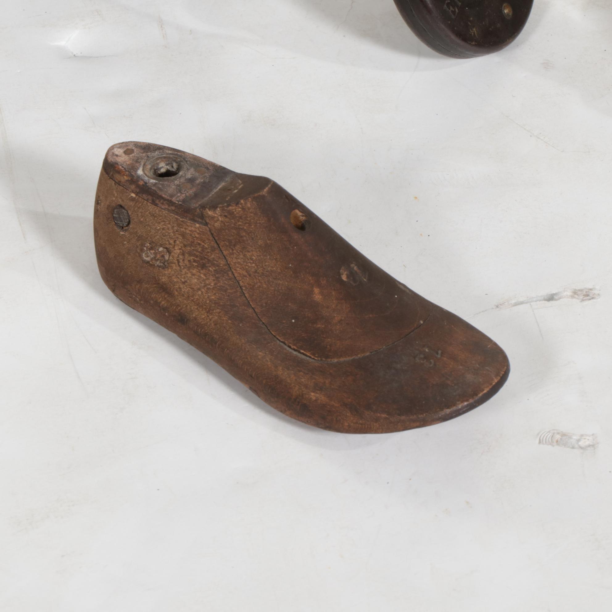 Tole Painted Floor Lamp, Pair of Sad Irons, Wooden Step Ladder, and More