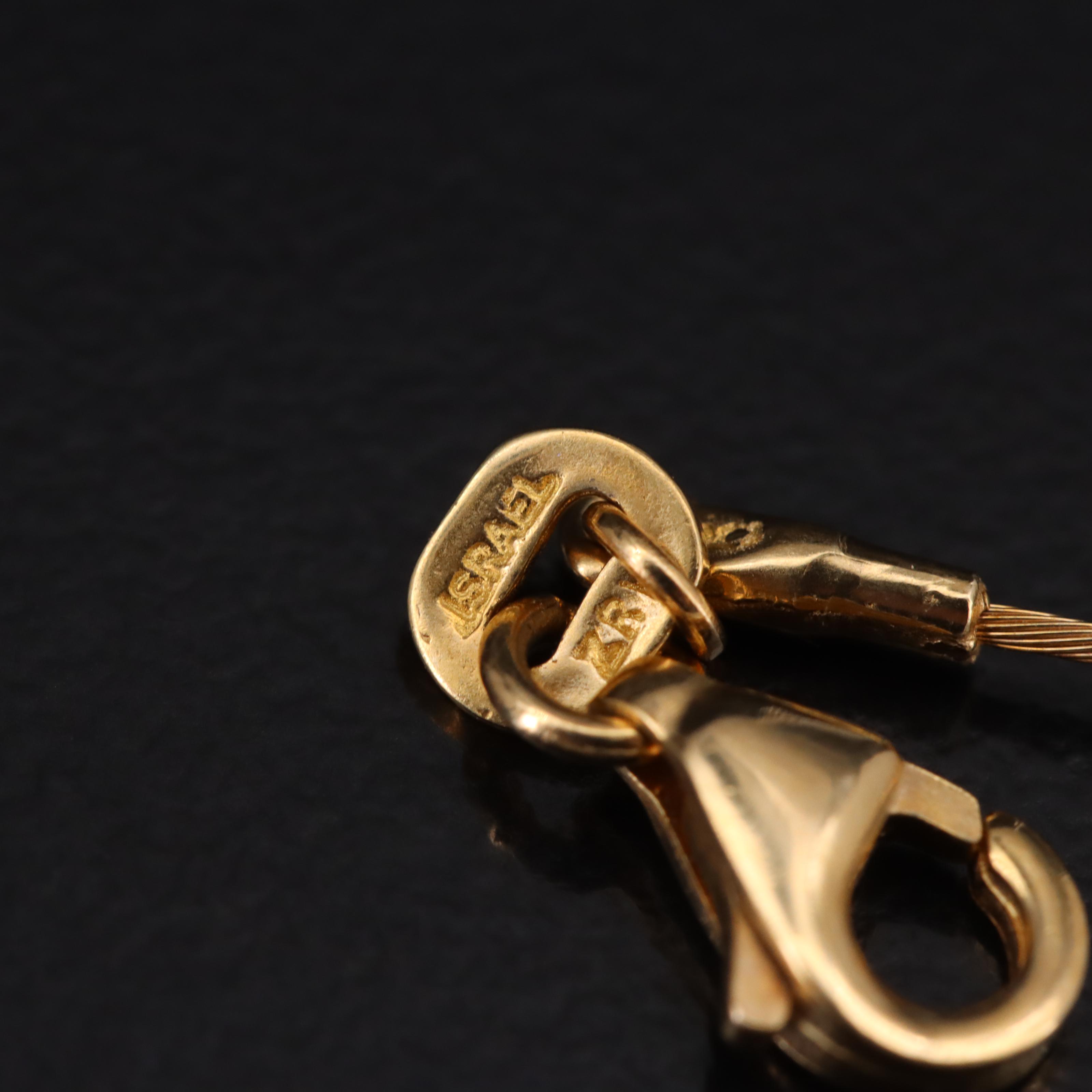 14K Pearl Cable Necklace