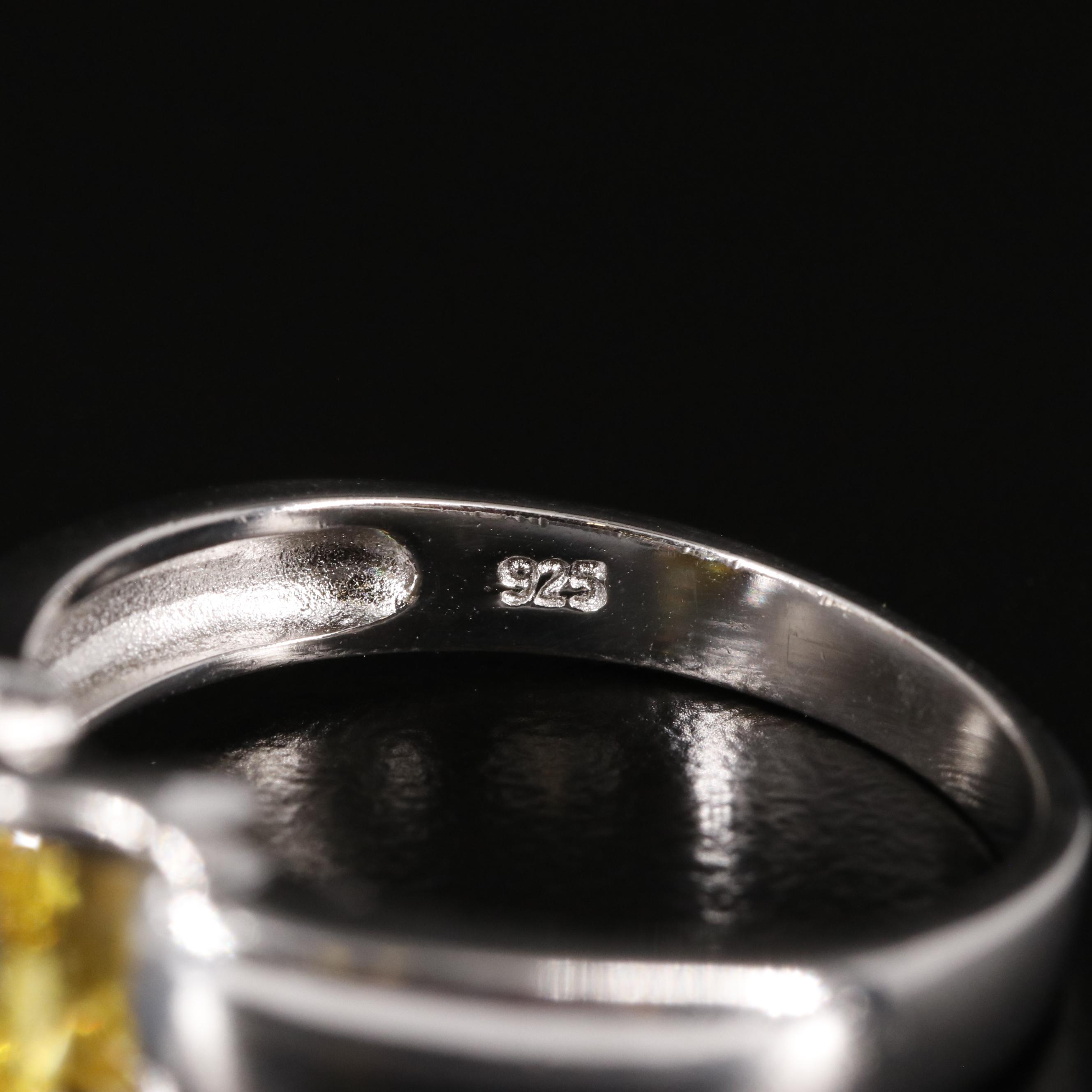 Sterling Cubic Zirconia Ring