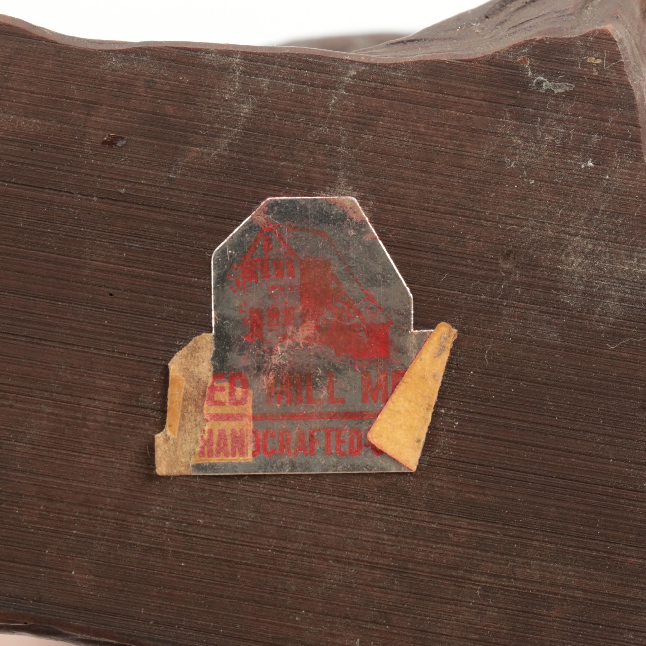 Red Mill Crushed Pecan Resin Figurines