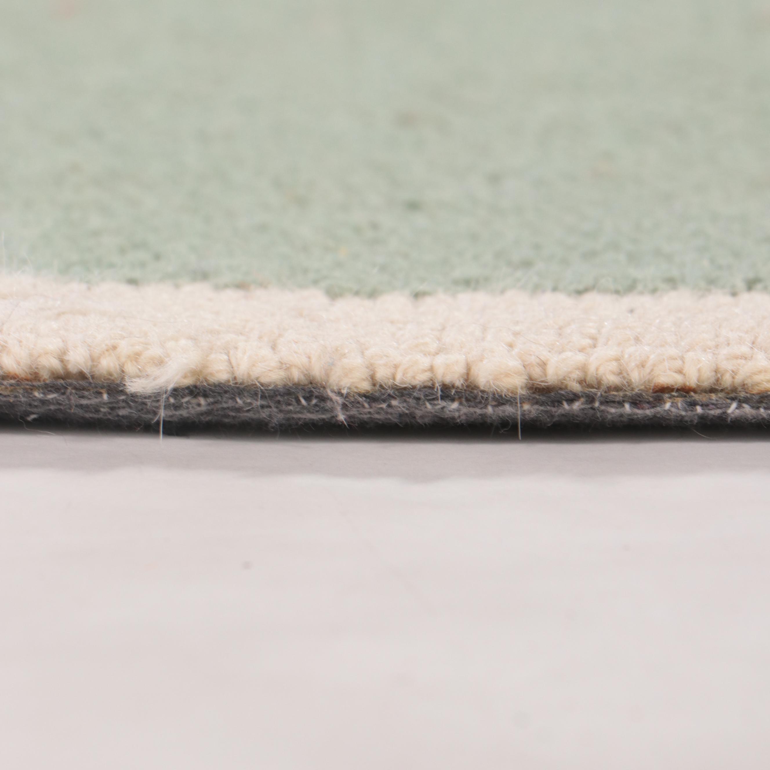 7'9 x 7'10 Hand-Tufted West Elm Lourdes  Sánchez  Bull's Eye Area Rug