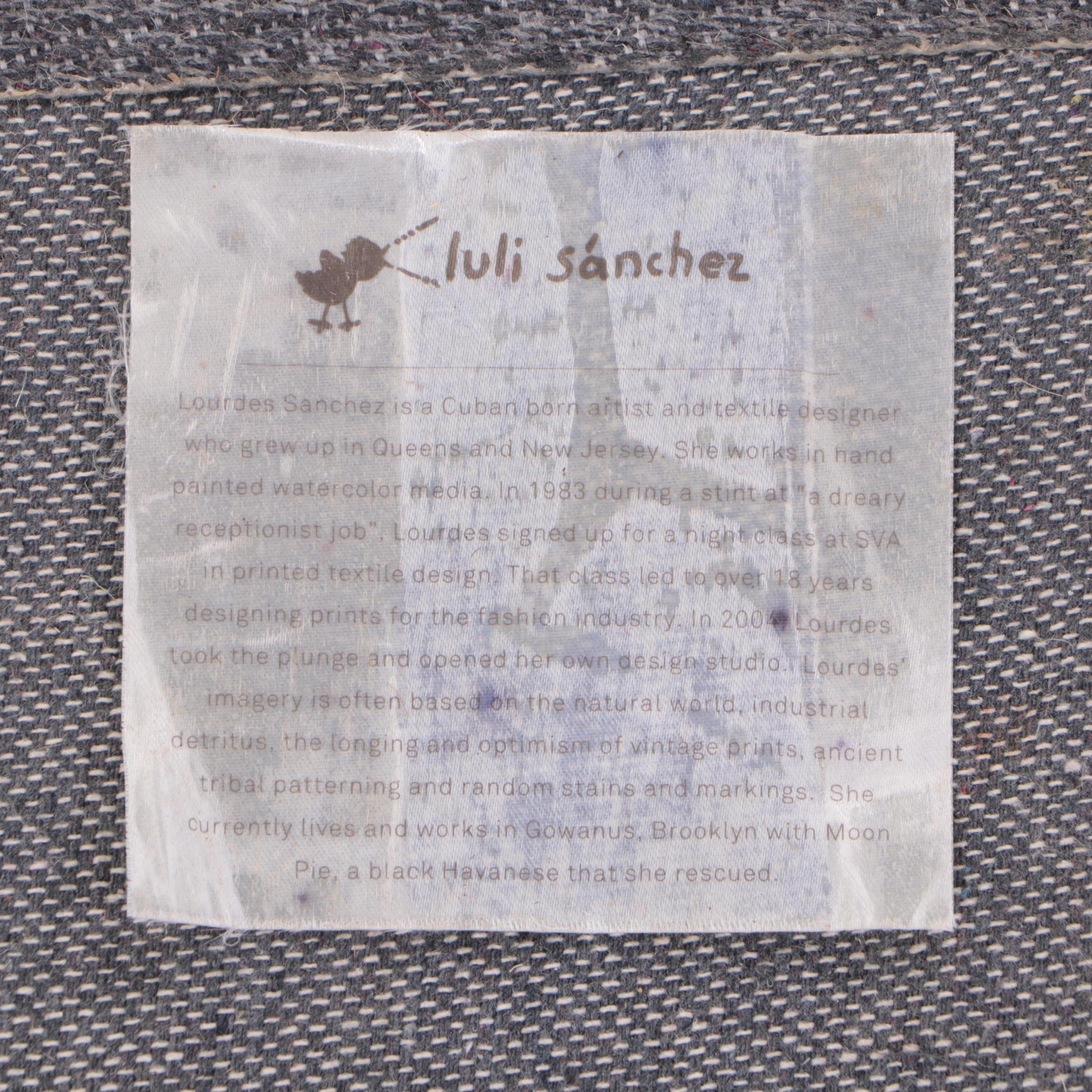 7'9 x 7'10 Hand-Tufted West Elm Lourdes  Sánchez  Bull's Eye Area Rug