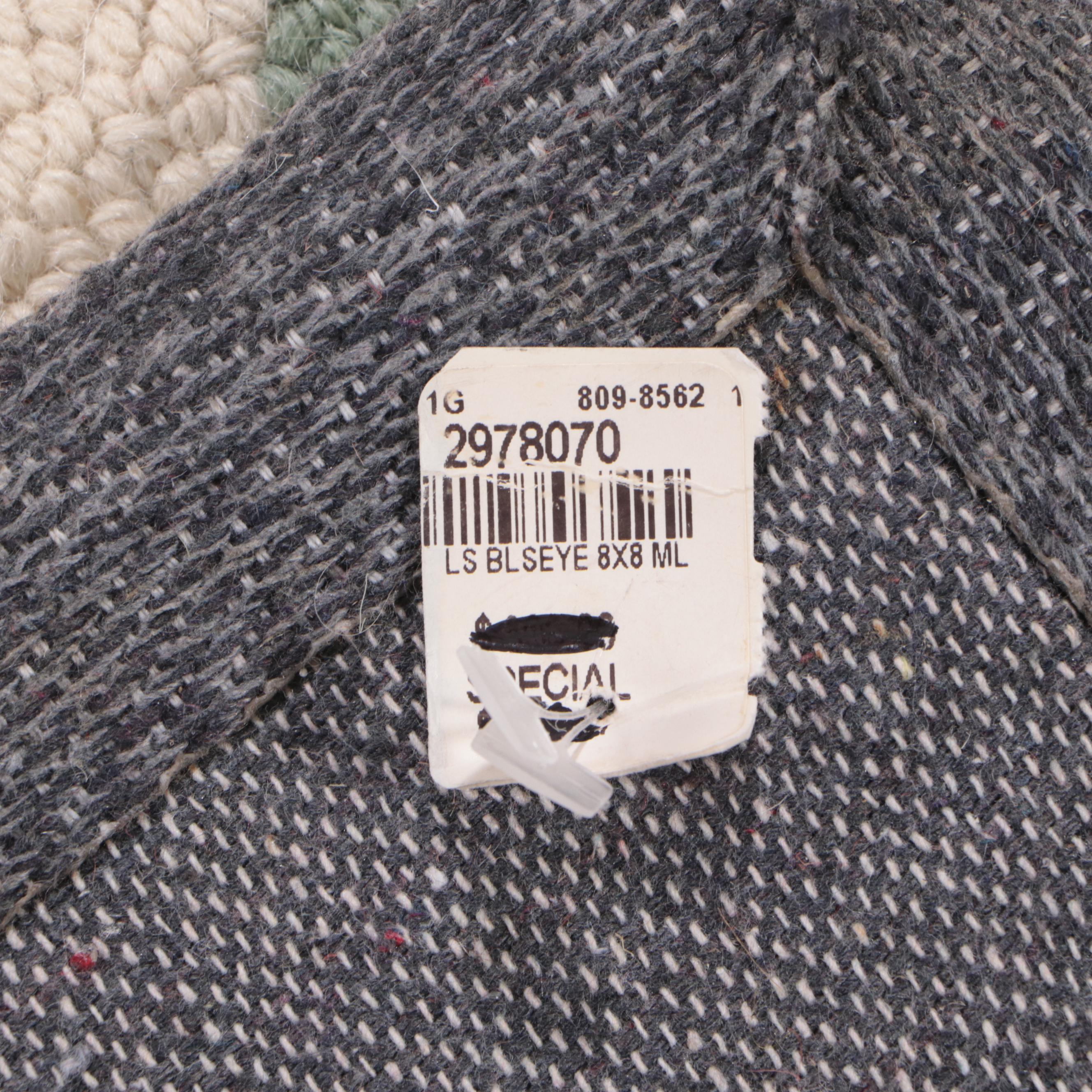 7'9 x 7'10 Hand-Tufted West Elm Lourdes  Sánchez  Bull's Eye Area Rug