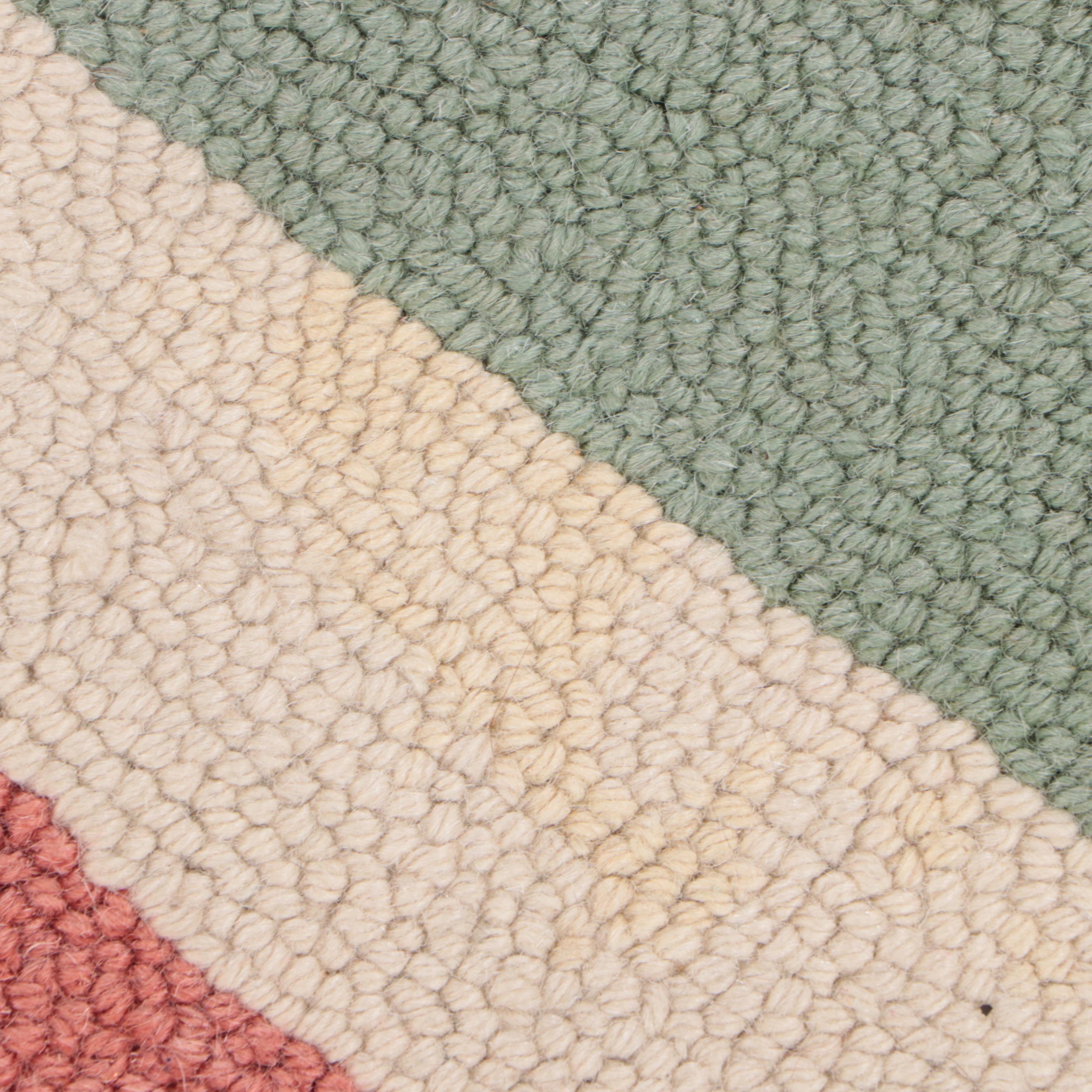 7'9 x 7'10 Hand-Tufted West Elm Lourdes  Sánchez  Bull's Eye Area Rug