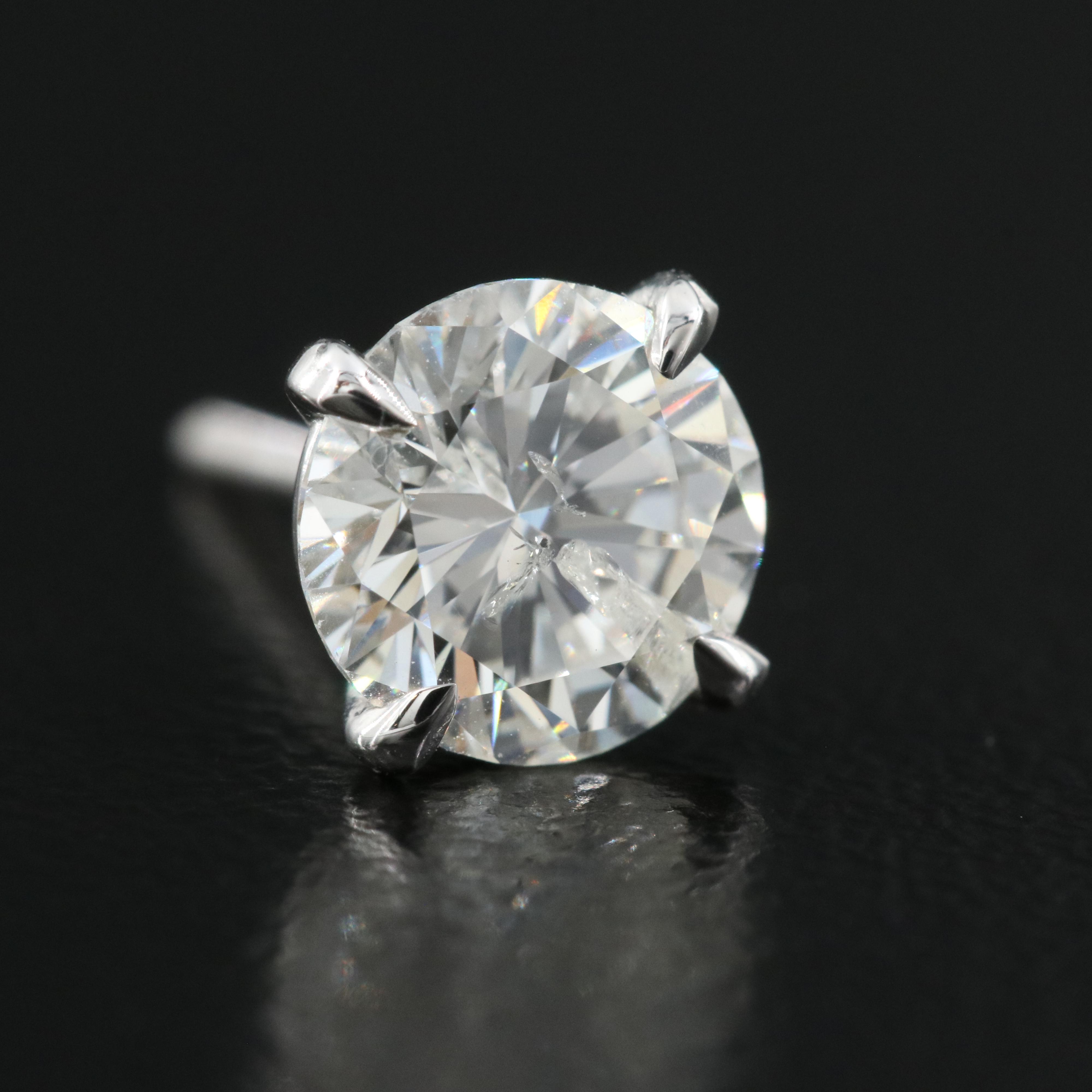 14K 2.04 CTW Diamond Stud Earrings