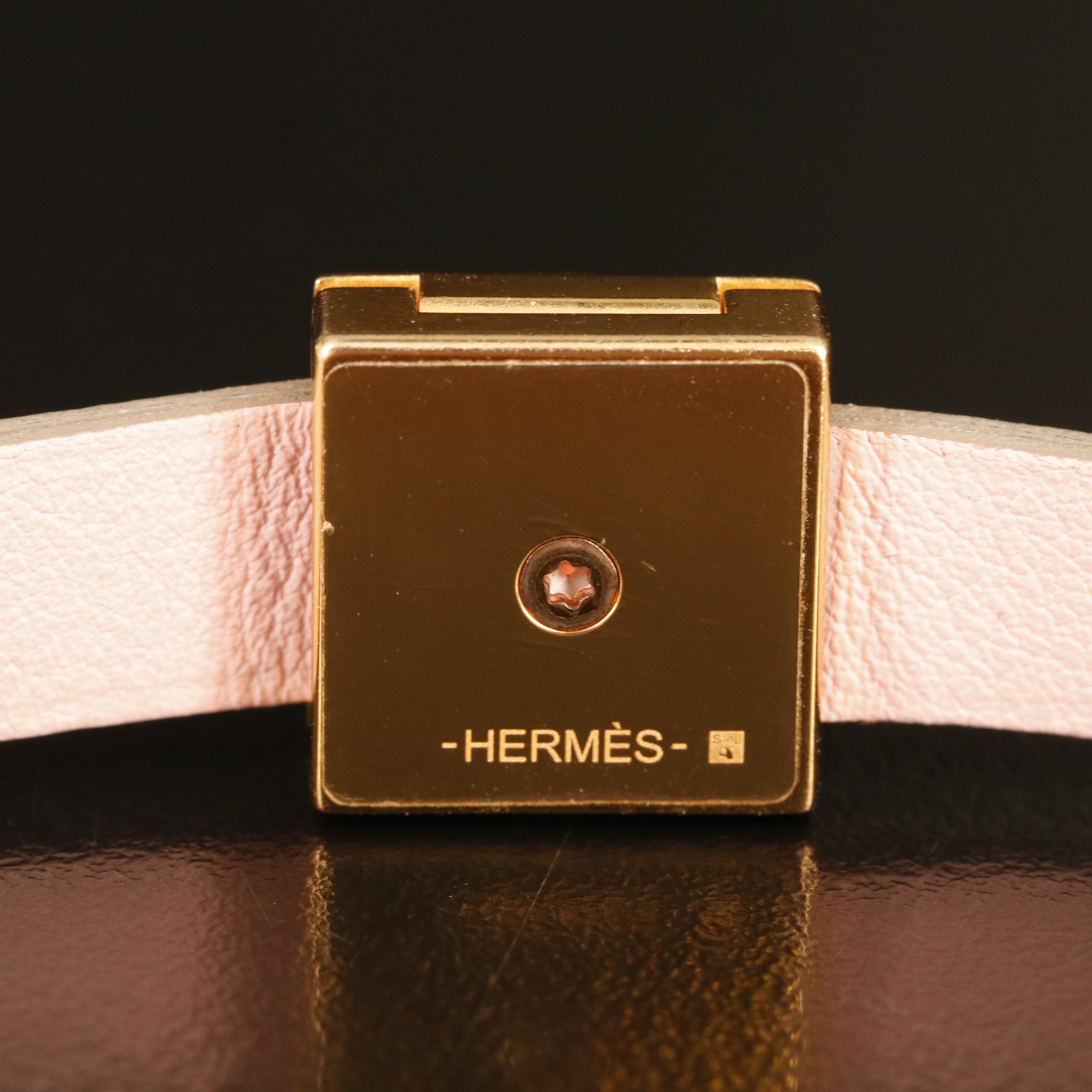 Hermès "Swift Medor Infini" Double Tour Bracelet
